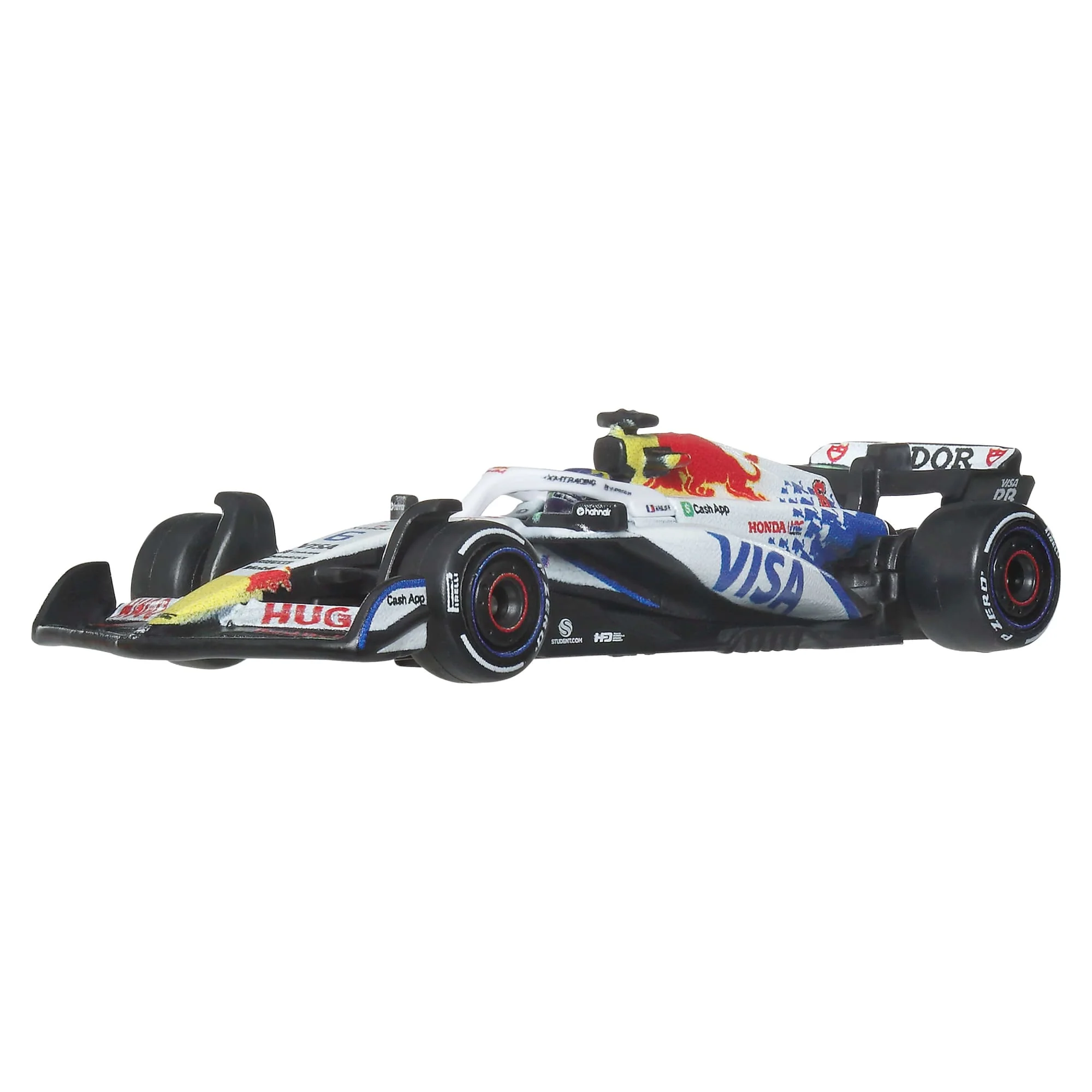 Hot Wheels Premium Visa Cash App Racing Bulls Formula One Team 2-Pack With Lawson & Hadjar Racecars - Image 5