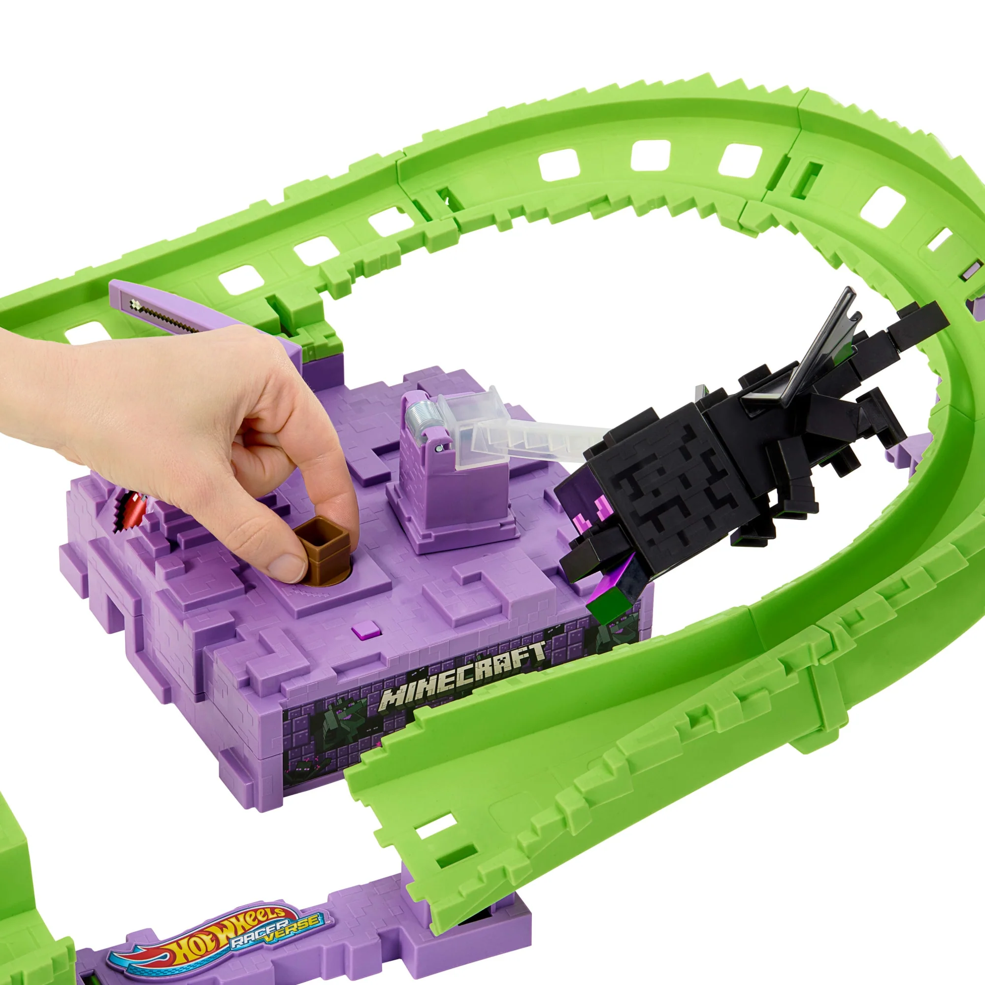 Hot Wheels RacerVerse Pista de Juguete Minecraft - Image 3