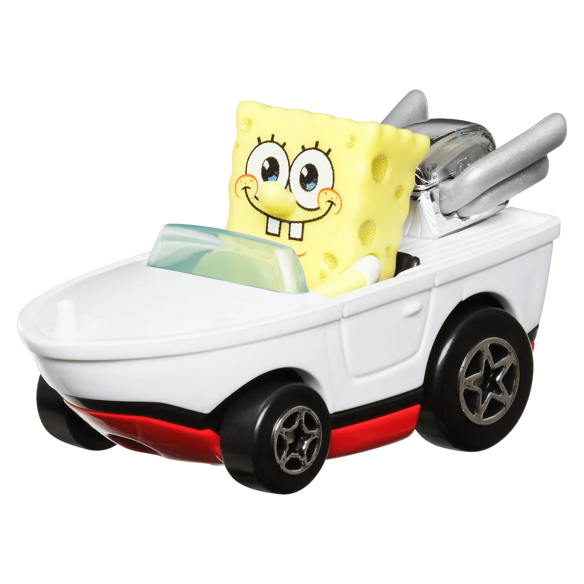 Hot Wheels RacerVerse Vehículo de Juguete Bob Esponja y Plankton - Image 5