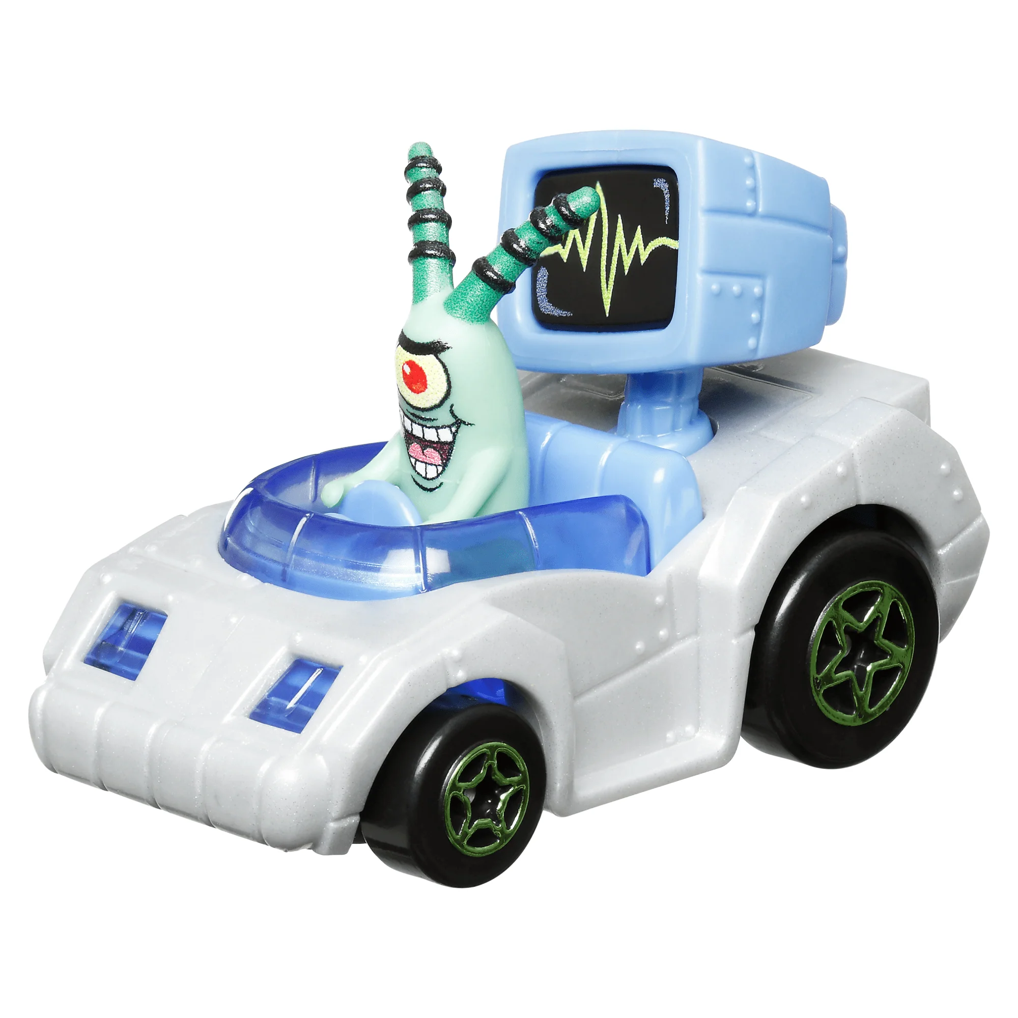 Hot Wheels RacerVerse Vehículo de Juguete Bob Esponja y Plankton - Image 6