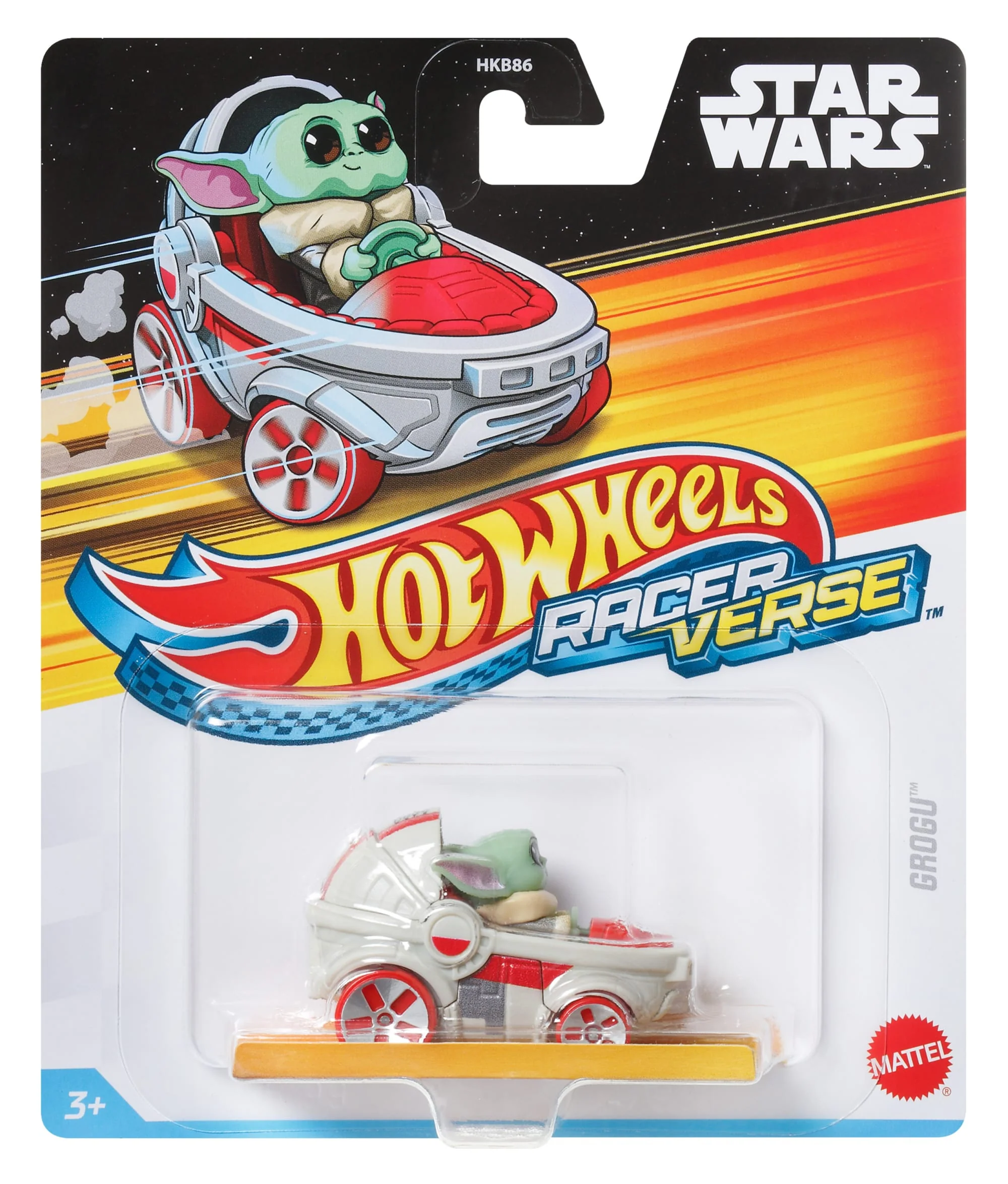 Hot Wheels RacerVerse Vehículo de Juguete Grogu en Pod - Image 5