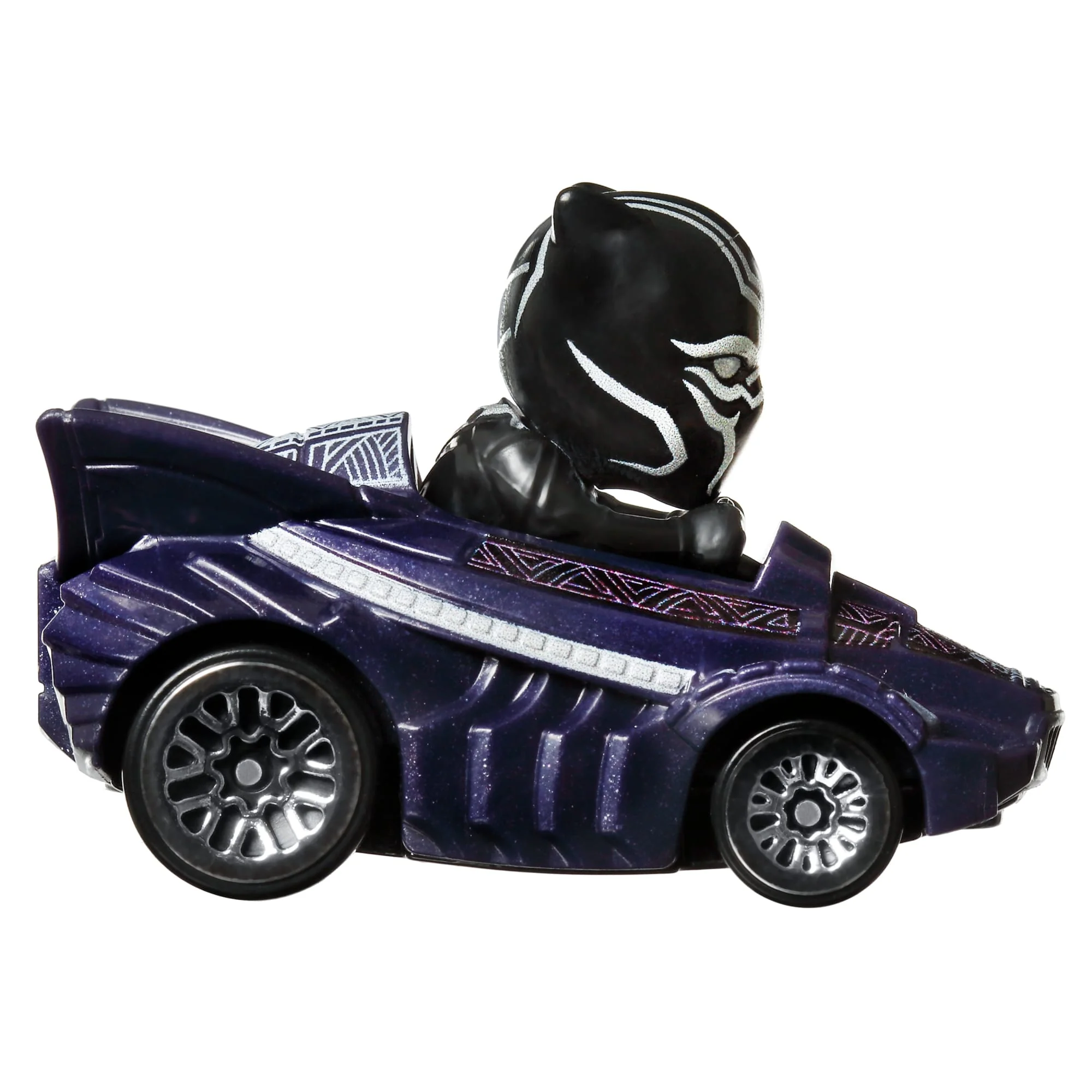 Hot Wheels RacerVerse Veículo de Brinquedo Black Panther no Jet - Image 2