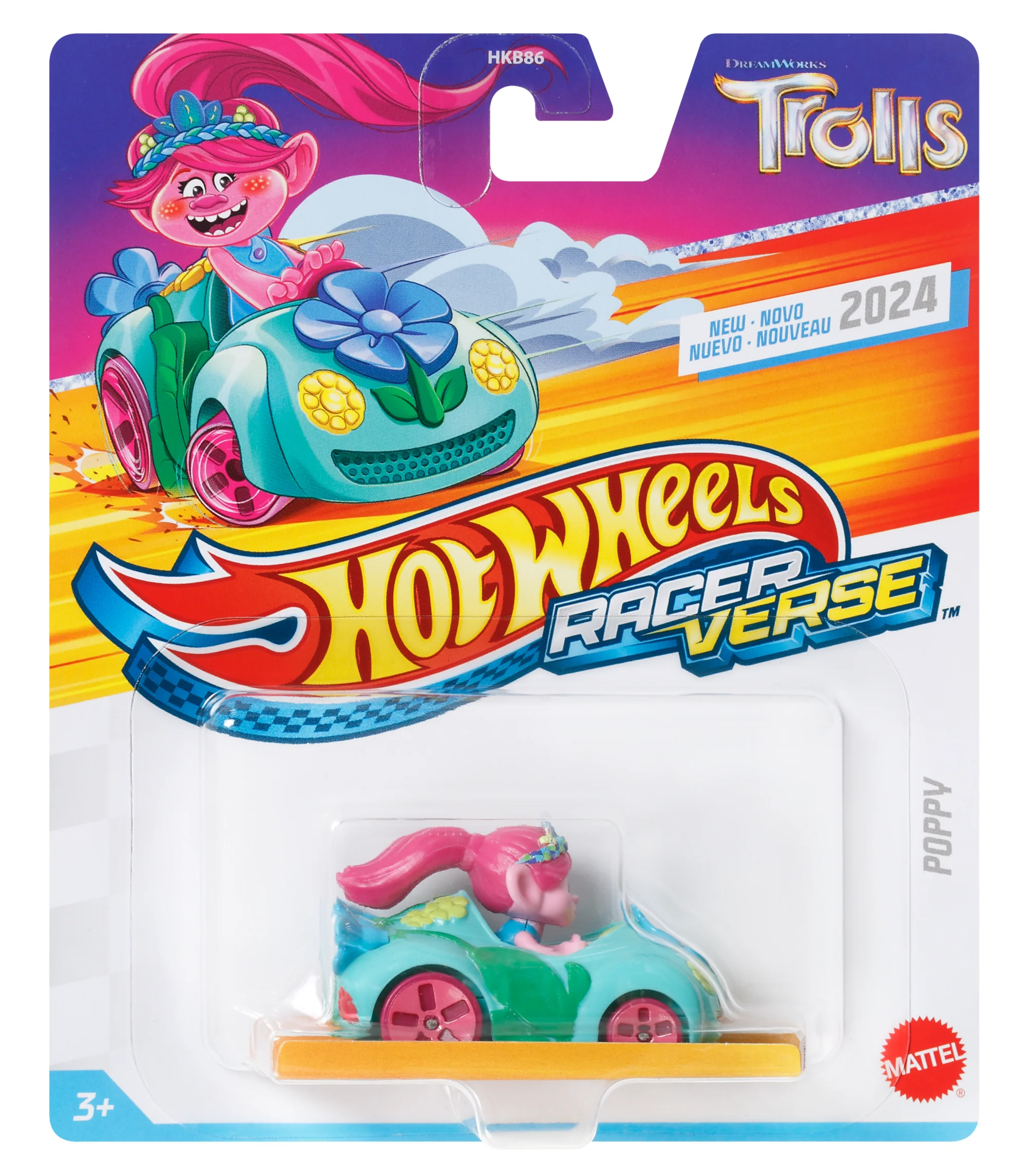 Hot Wheels RacerVerse Veículo de Brinquedo Poppy - Image 4
