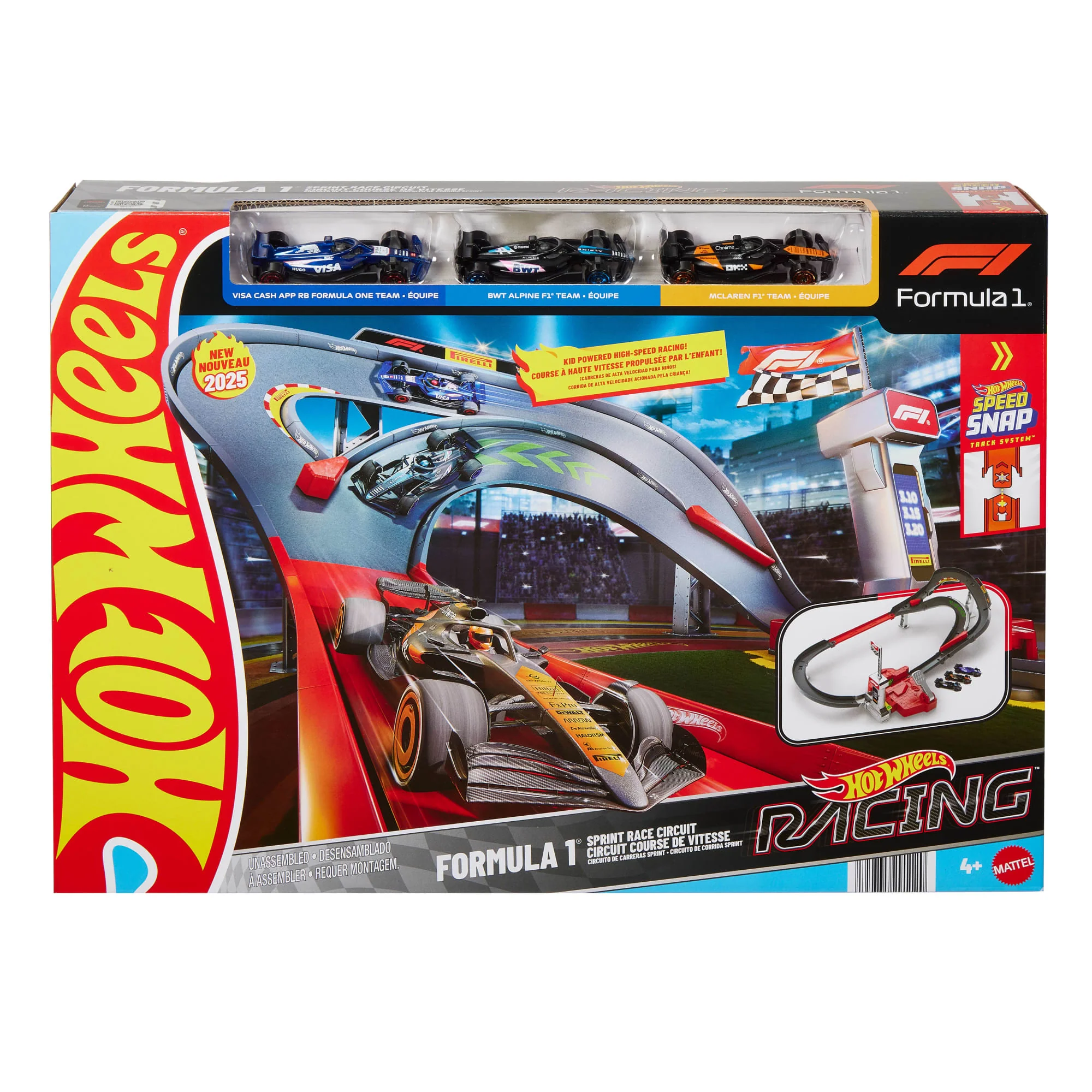 Hot Wheels Racing Pista de Juguete Carrera Sprint - Image 6