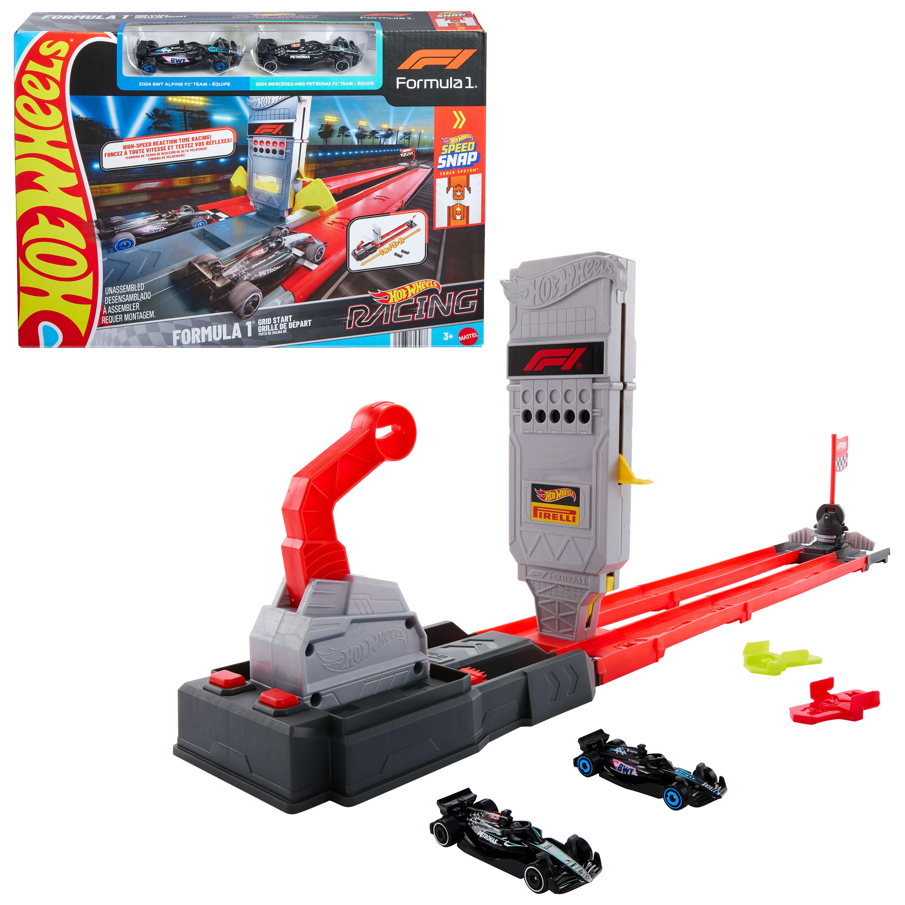 Hot Wheels Racing Pista de Juguete desafío de salidas