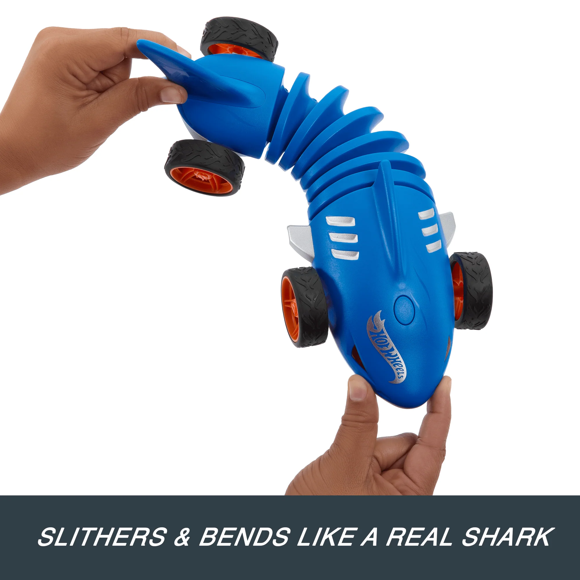 Hot Wheels RC 1:15 Scale Shark Speeder, Battery-Powered Remote-Control Vehicle - Image 3