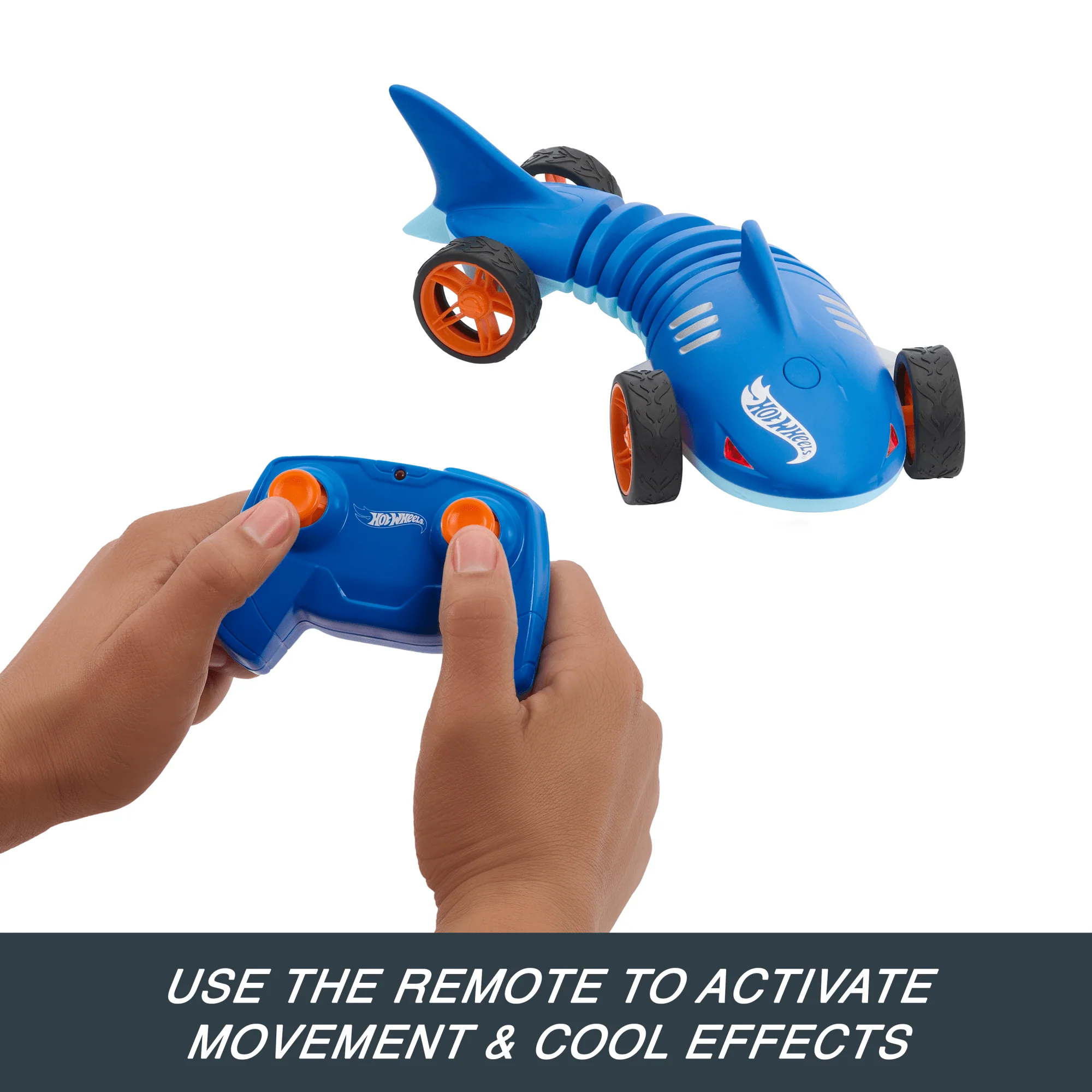 Hot Wheels RC 1:15 Scale Shark Speeder, Battery-Powered Remote-Control Vehicle - Image 5