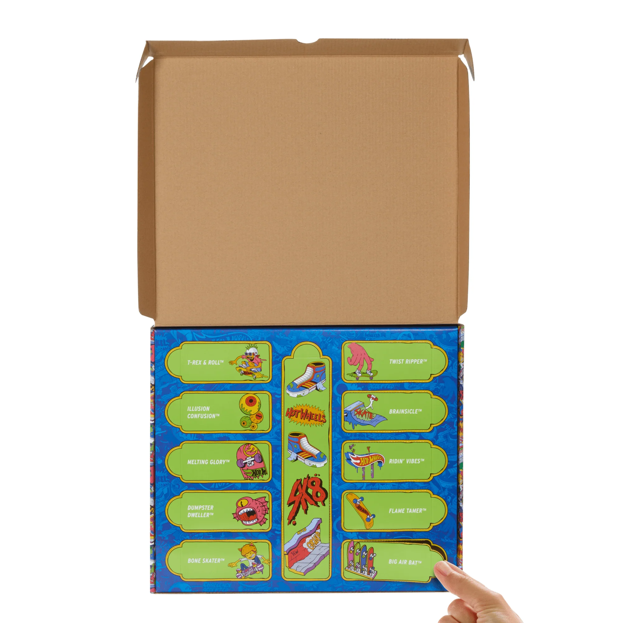 Hot Wheels Skate-Assortiment de 10Fingerboards Avec Chaussures - Image 2