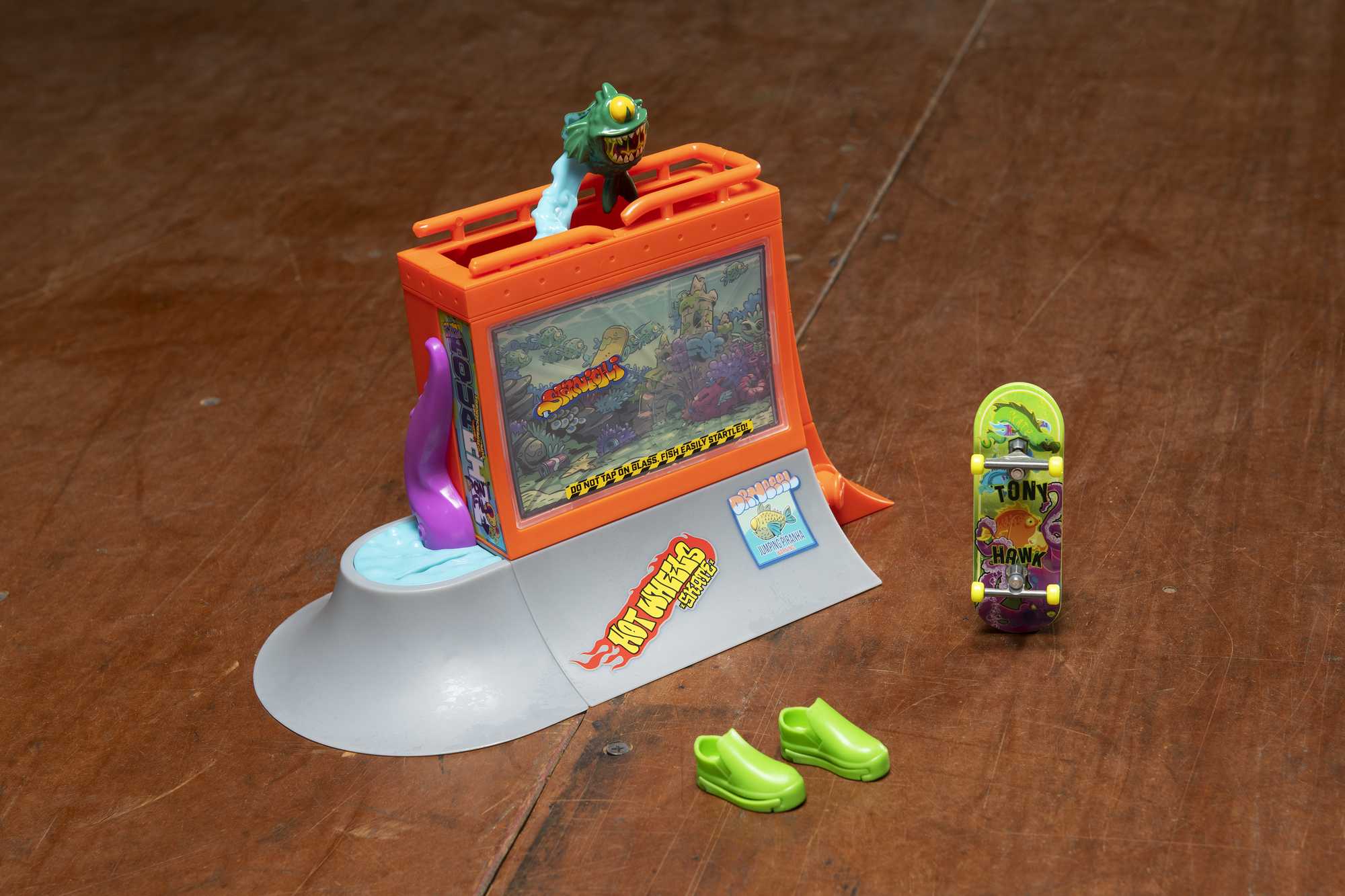 Hot Wheels Skate Coffret de Jeu Planchodrome Aquarium - Image 2