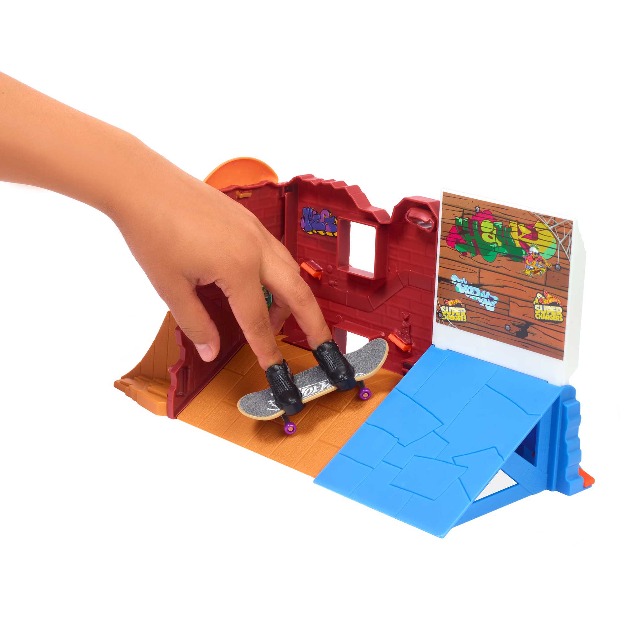 Hot Wheels Skate Coffret de Jeu Planchodrome Beignerie - Image 3