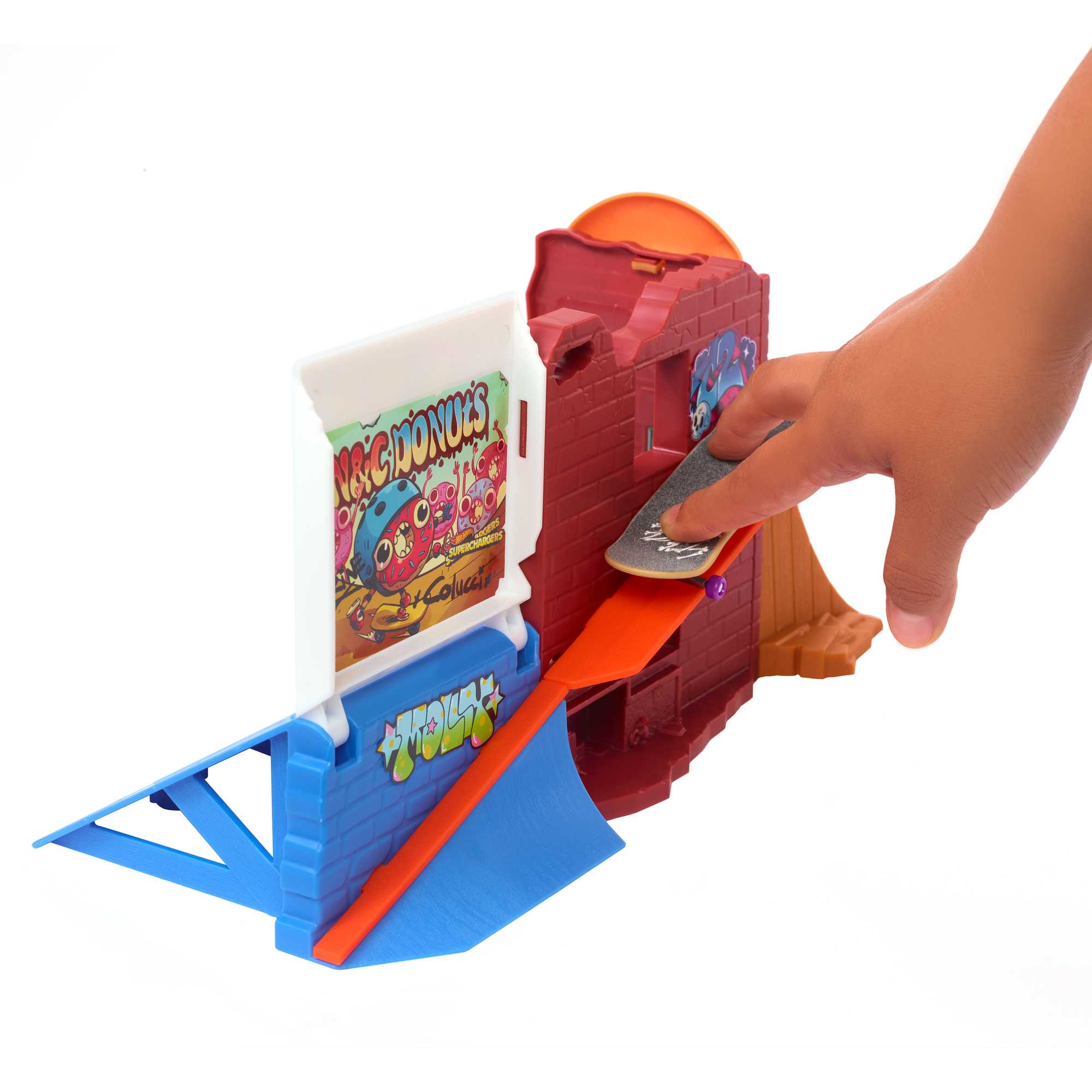 Hot Wheels Skate Coffret de Jeu Planchodrome Beignerie - Image 4