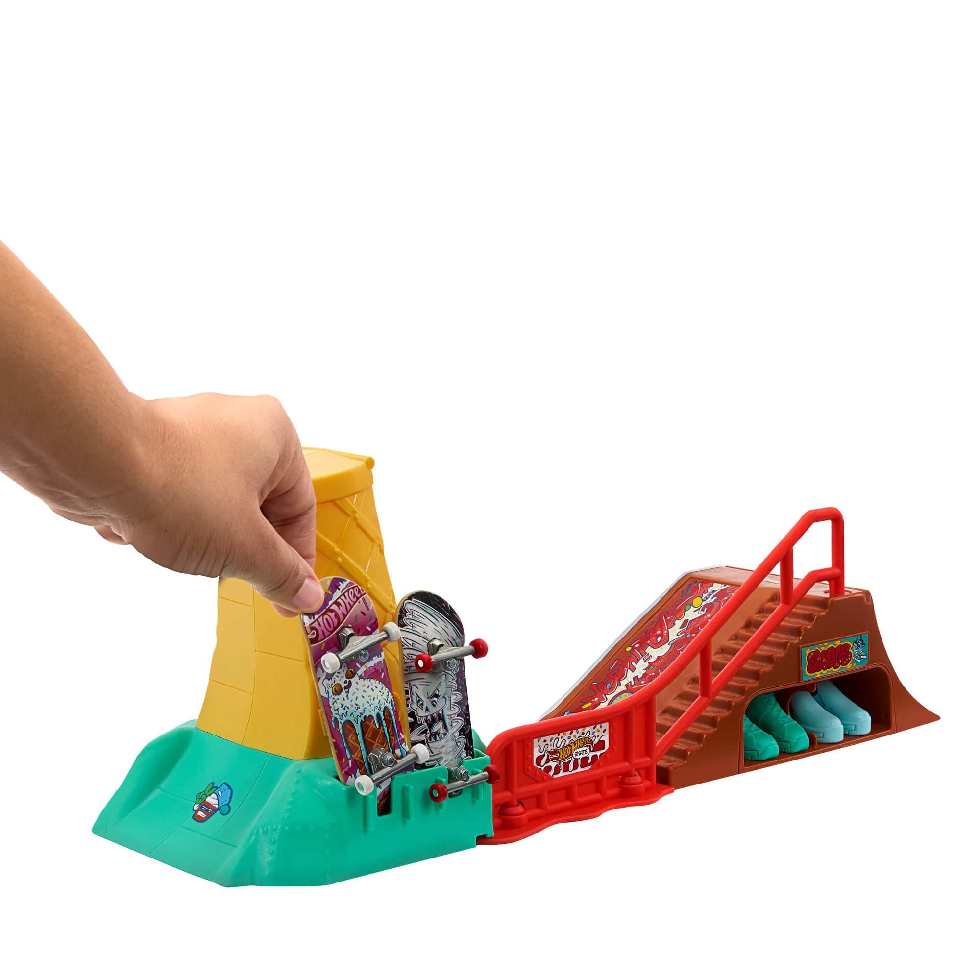 Hot Wheels Skate Pista de Brinquedo Set de Sorvete - Image 3
