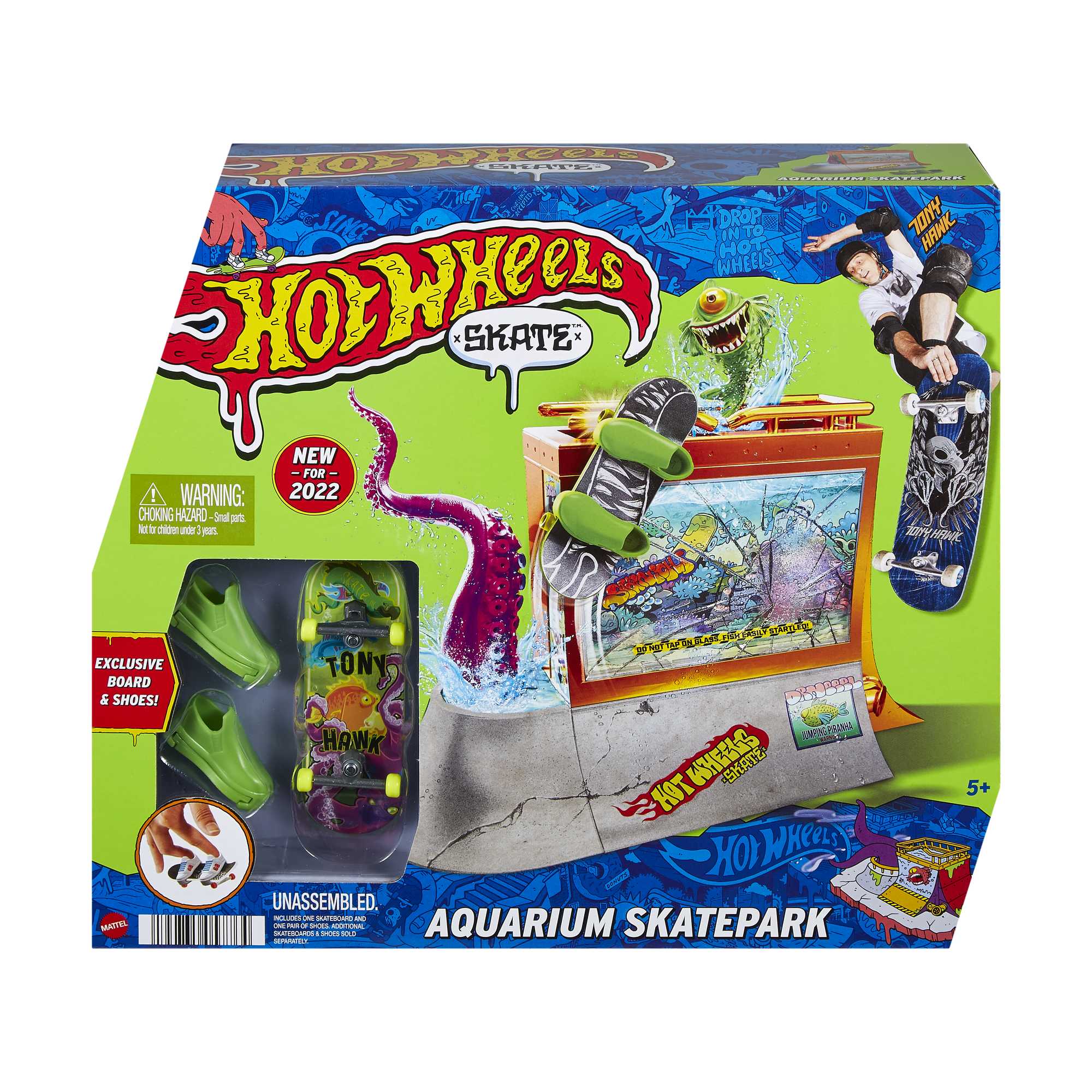 Hot Wheels Skate Pista de Juguete Set Acuario - Image 6