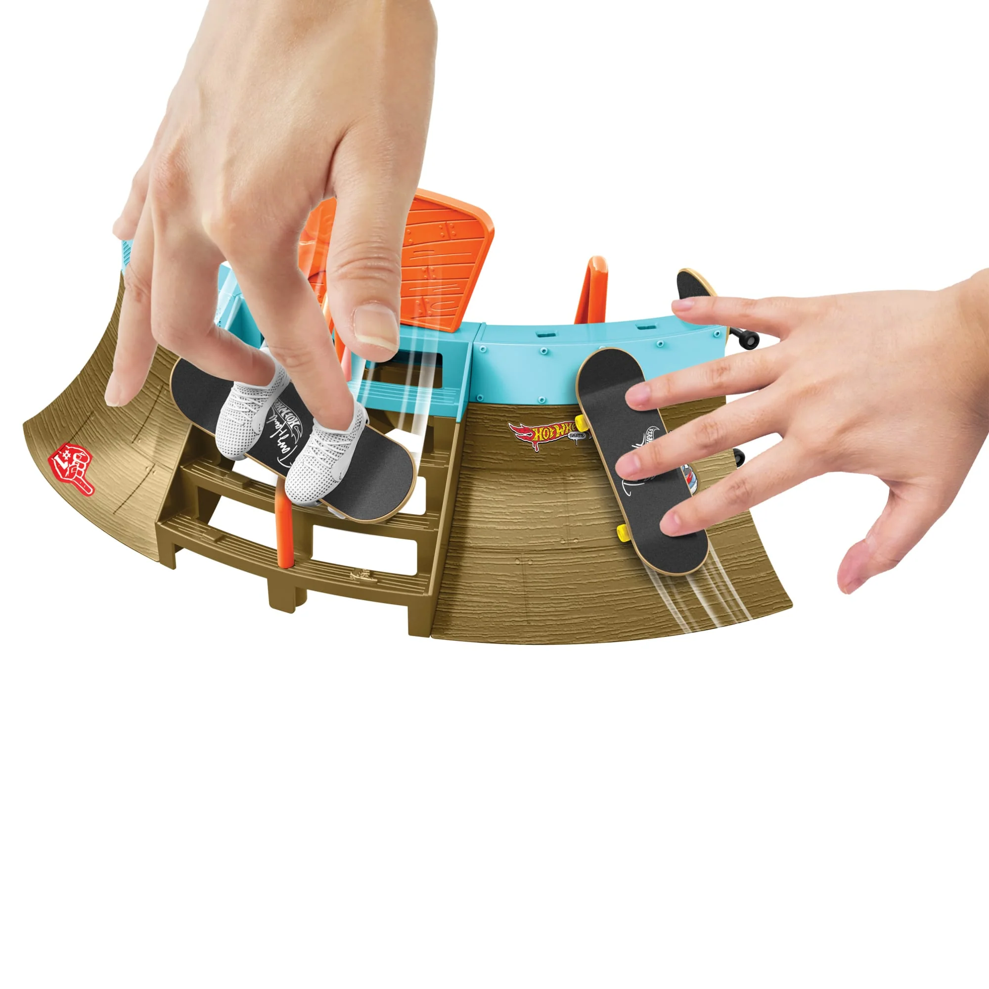 Hot Wheels Skate Pista de Juguete Set Estadio Tony Hawk - Image 2