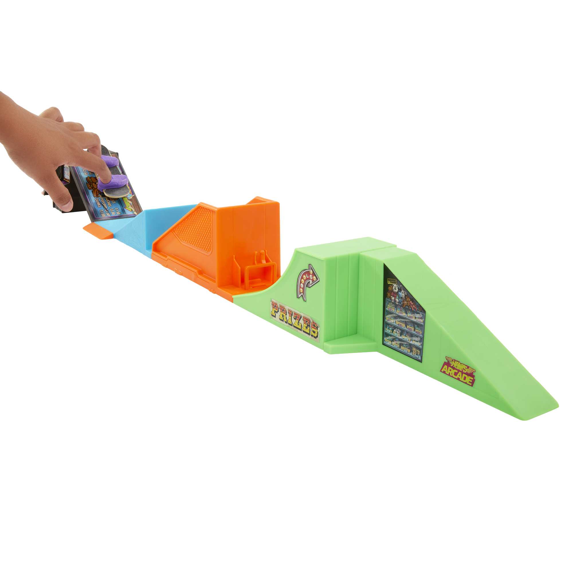 Hot Wheels Skate Planchodrome Arcade, Planche Tony Hawk et Chauss. - Image 3