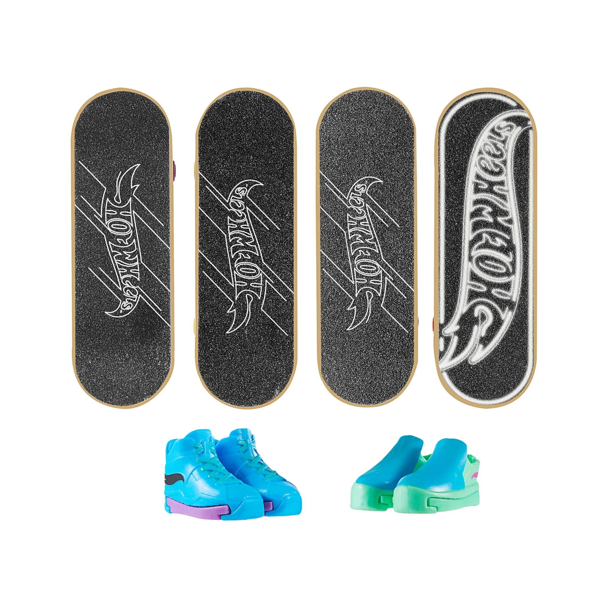 Hot Wheels Skate Vehículo de Juguete Paquete de Patinetas Experiencia Épica con Tenis - Image 5