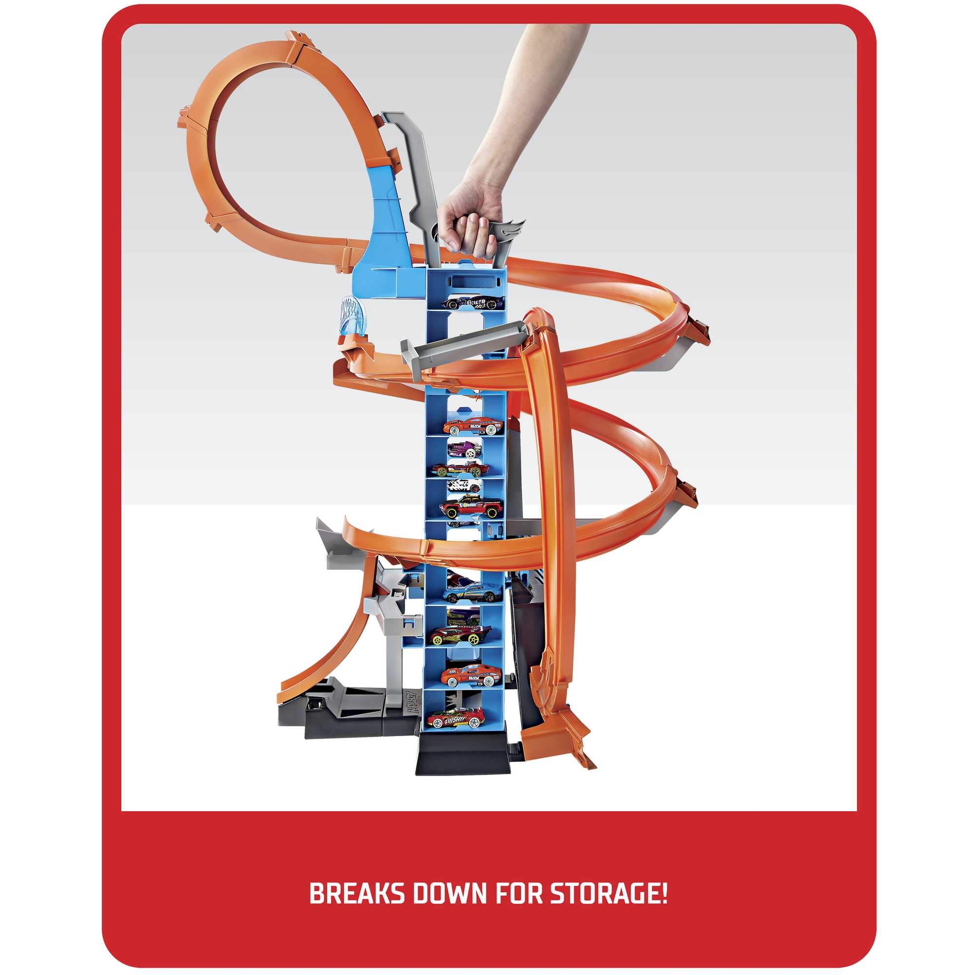 Hot Wheels Sky Crash Tower Track Set - Image 3