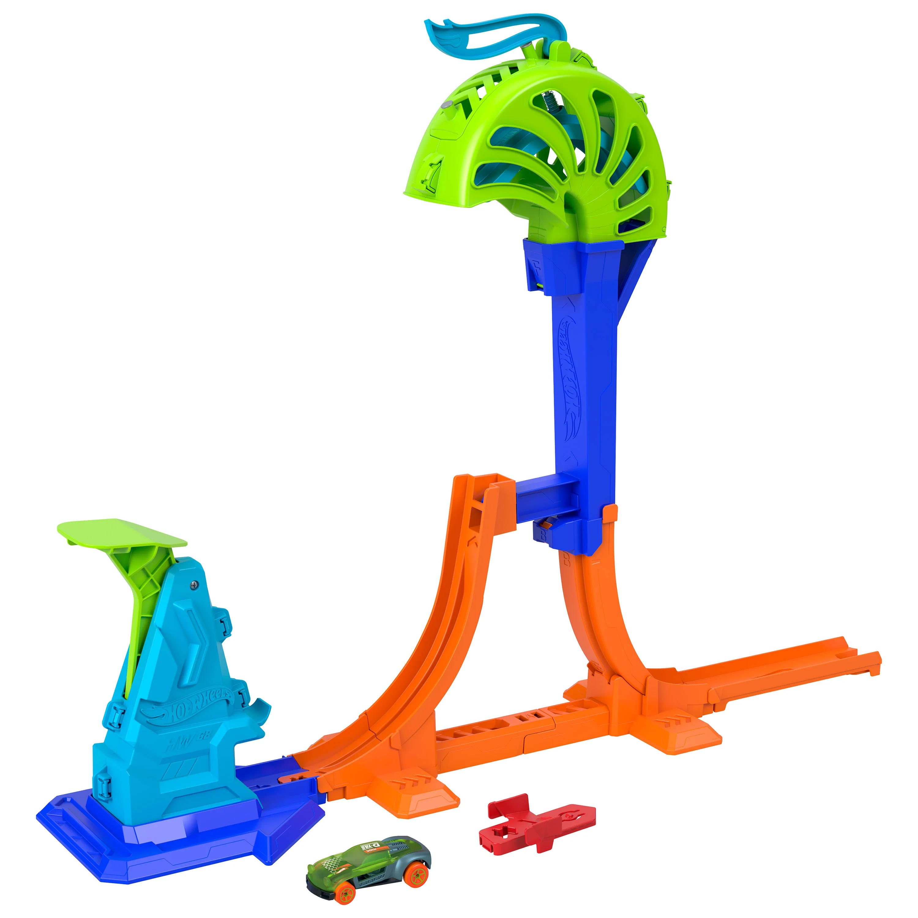 Hot Wheels Stunt Pista de Juguete súper lanzamiento