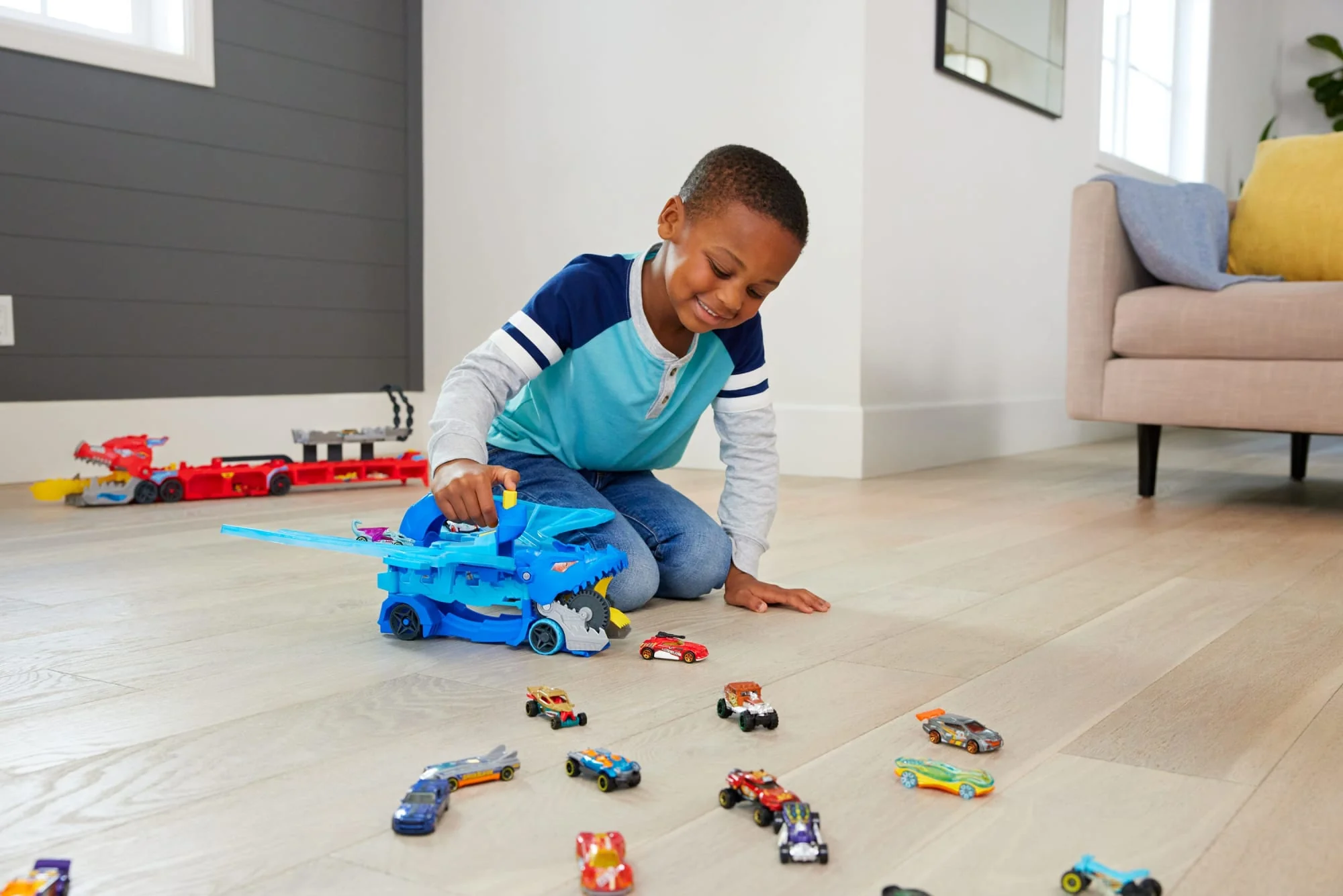 Hot Wheels-Transporteur 2en1Dragons Hot Wheels City - Image 2
