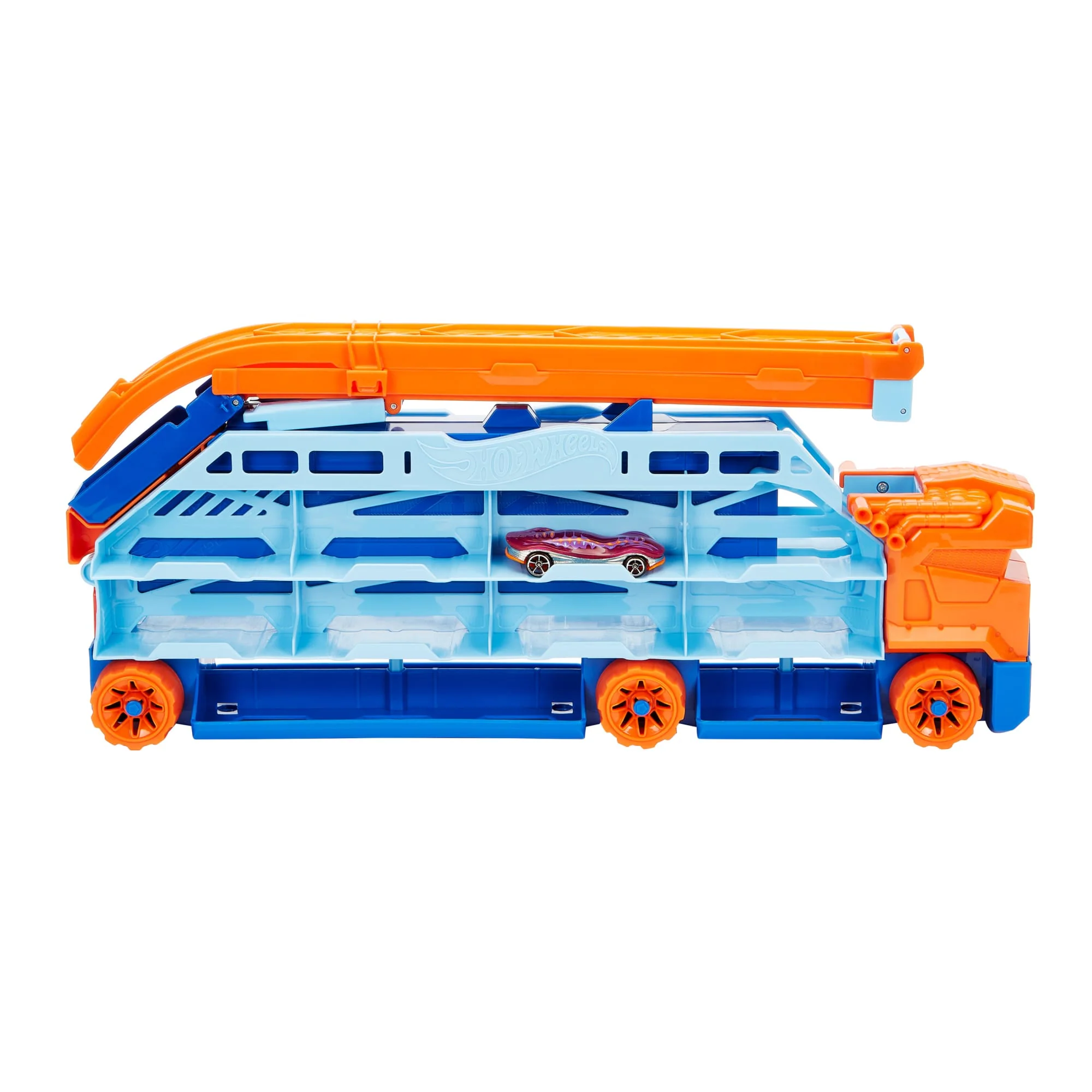 Hot Wheels Ville Transporteur Avec Pente de Vitesse, 1 Véhicule - Image 3