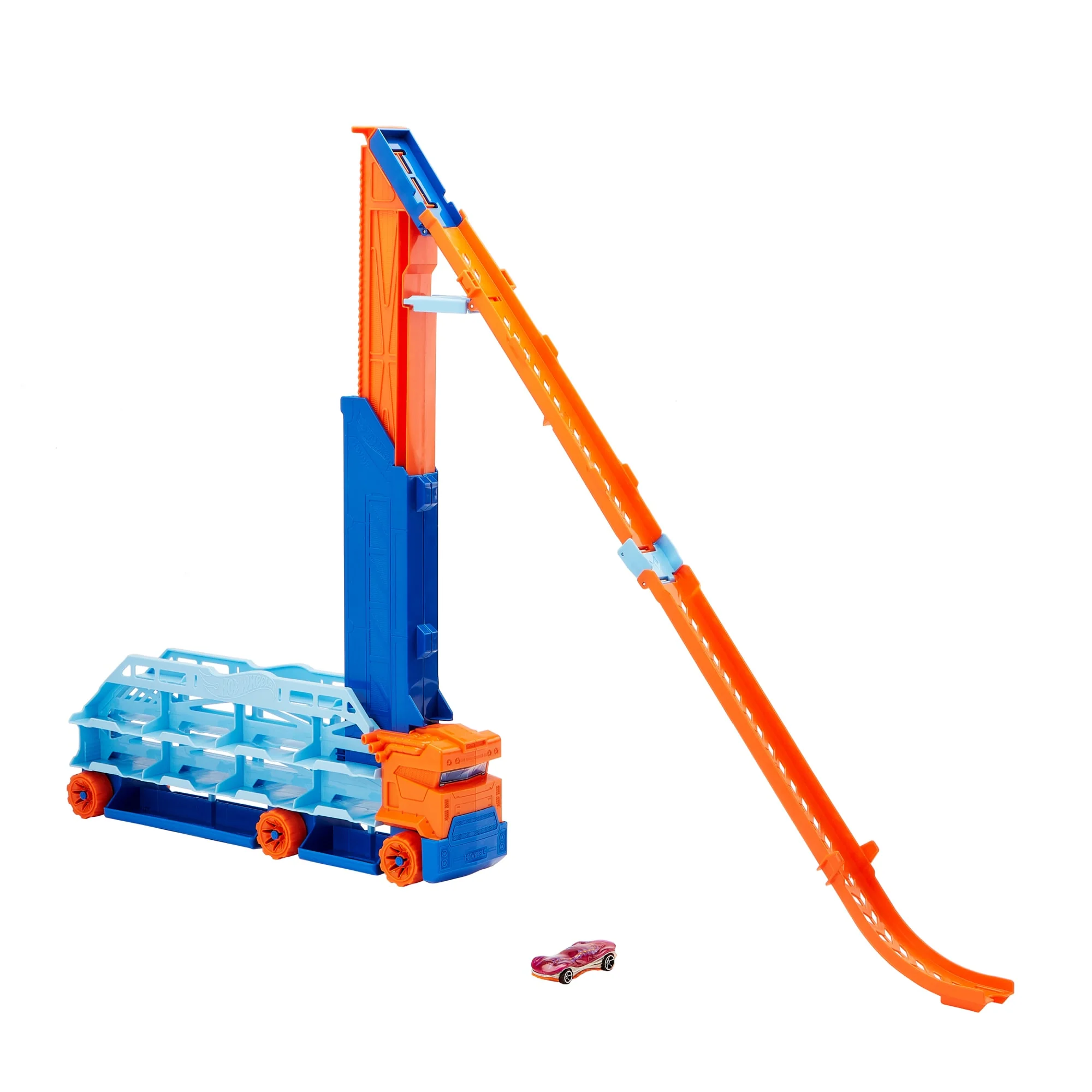 Hot Wheels Ville Transporteur Avec Pente de Vitesse, 1 Véhicule - Image 4