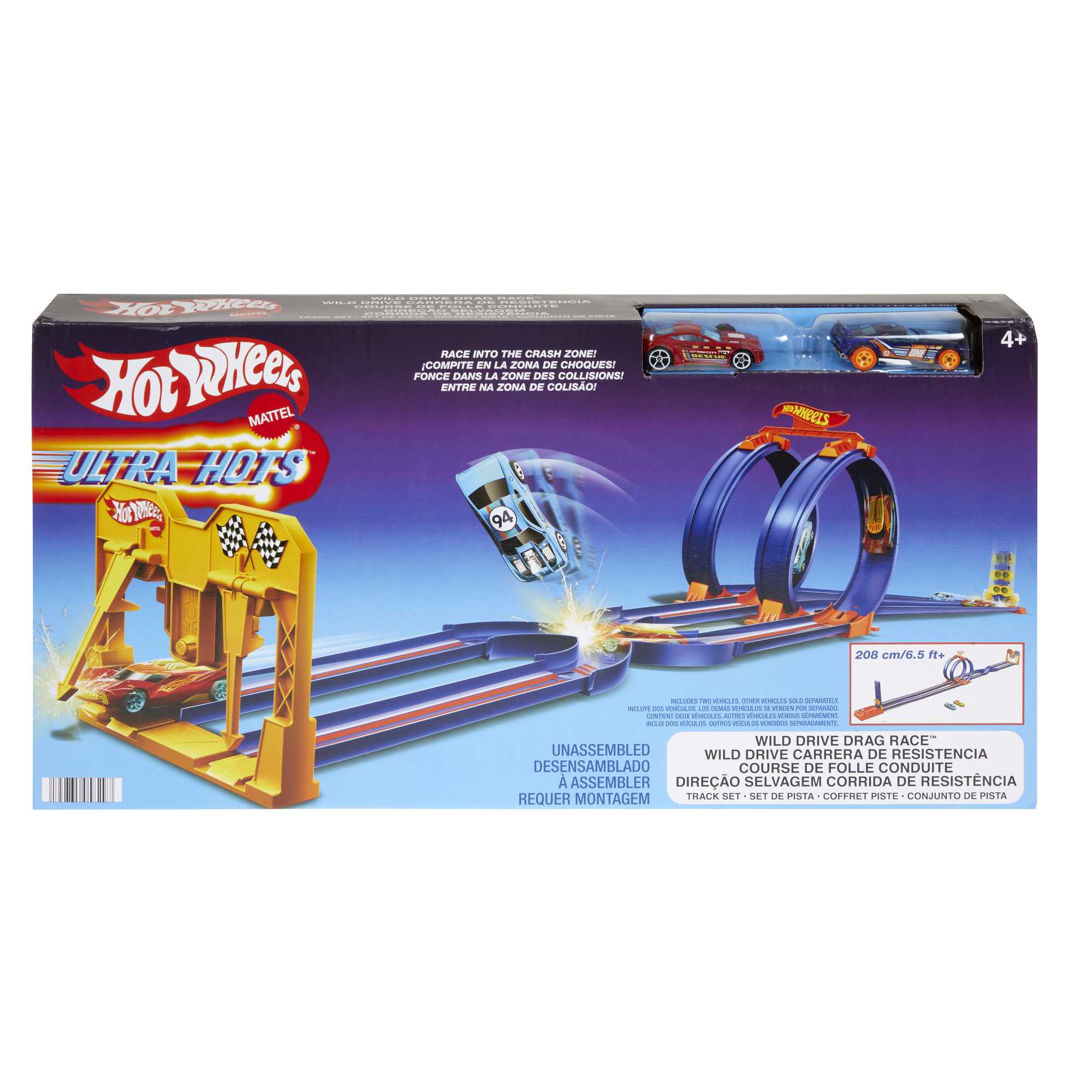 Hot Wheels® Ultra Hots™ Coffret Piste Course Infernale, 4+Ans