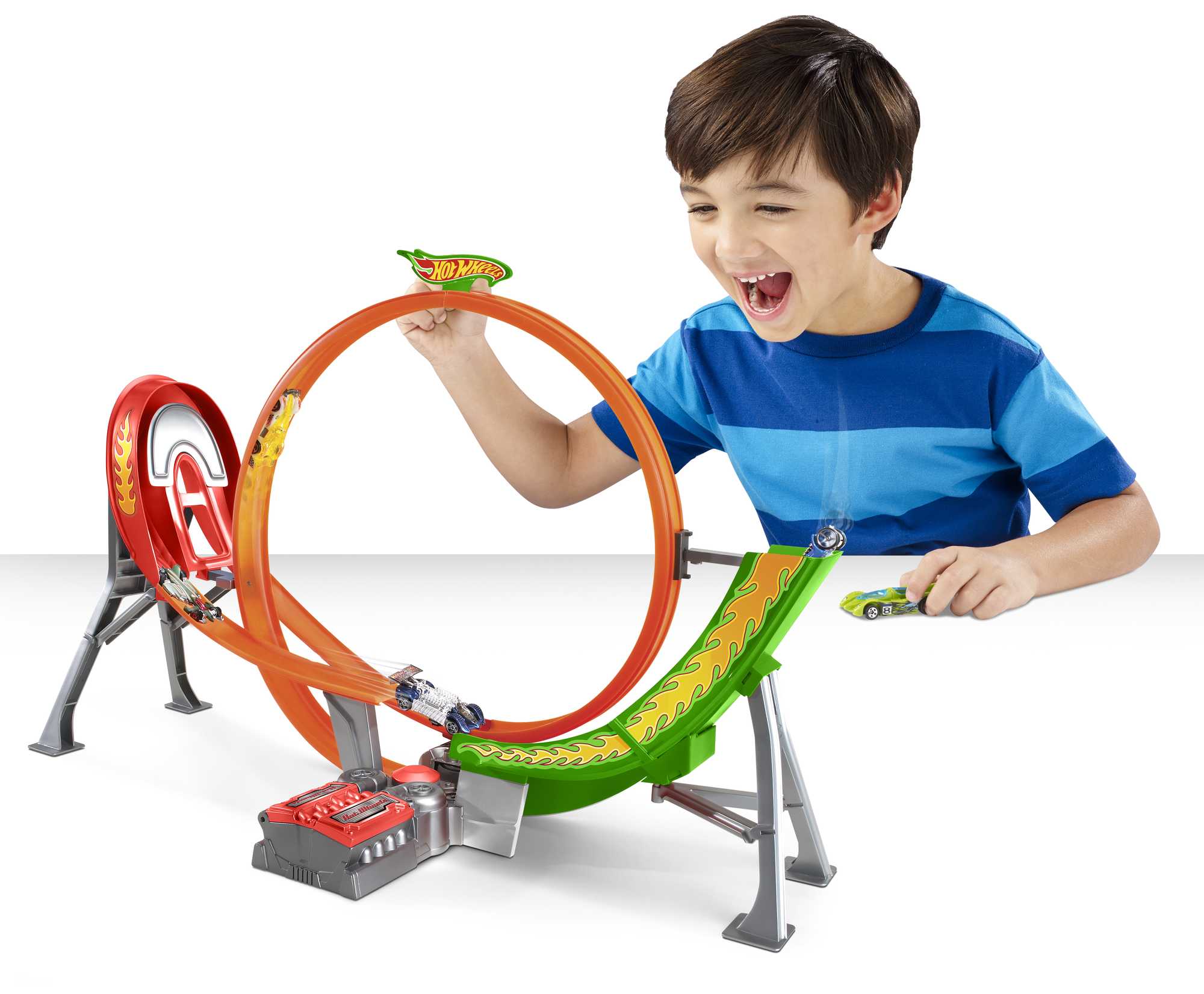 Hot Wheels®  Coffre Piste de Course Motorisée - Image 2