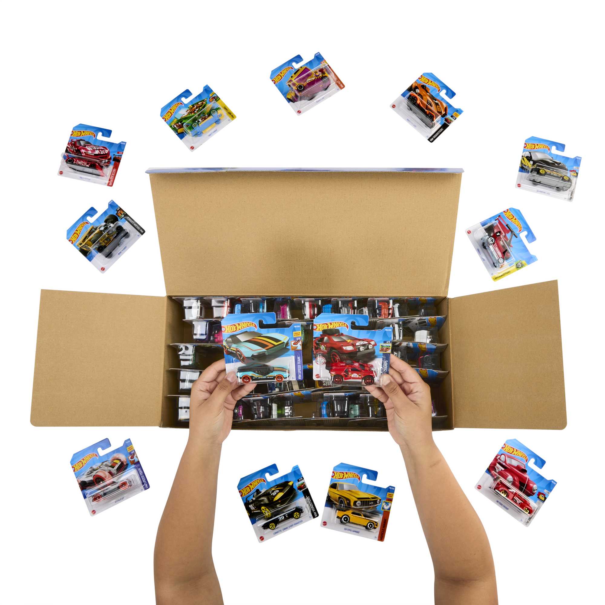 Hot Wheels®  Échelle1:64  Coffret de 60Véhicules de Collection - Image 2