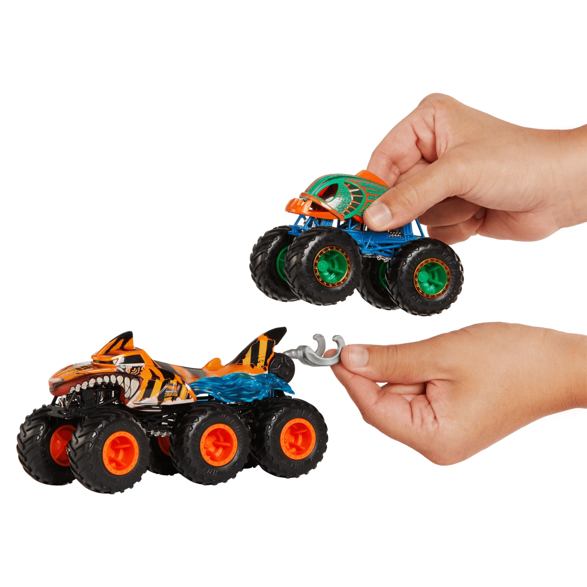 Hot Wheels  Monster Trucks  Big Rigs  Camion à 6Roues - Image 4