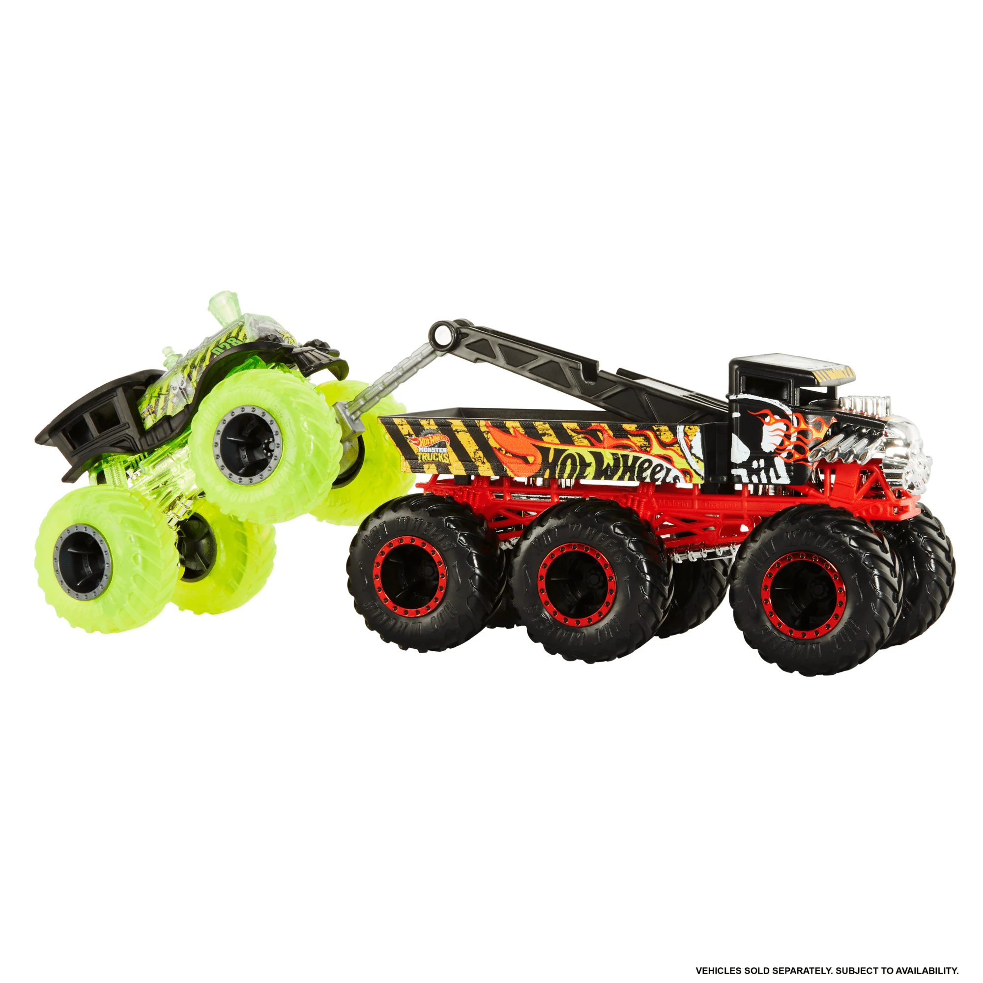 Hot Wheels  Monster Trucks  Big Rigs  Camion à 6Roues - Image 5