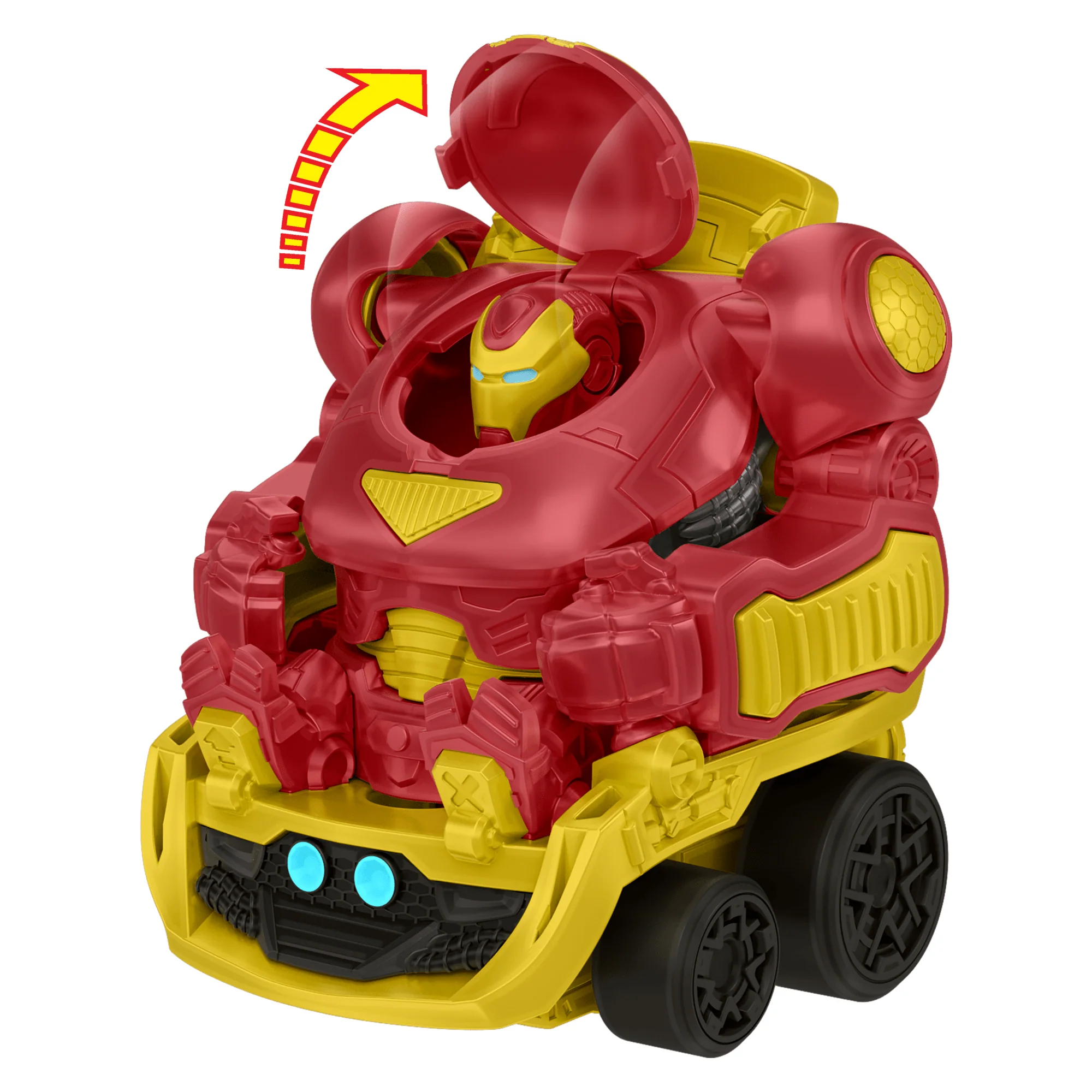 Hot Wheels Racerverse Marvel Camion Hulkbuster, Fig. Non Amovible - Image 3