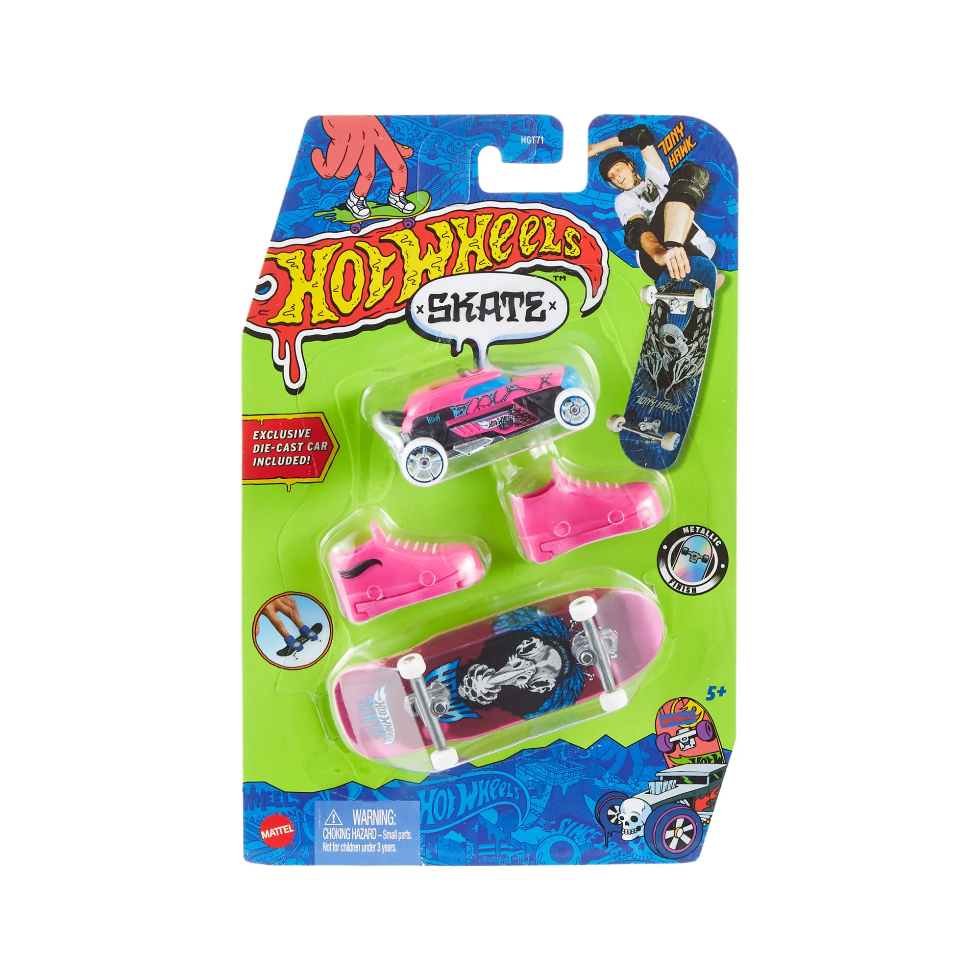 Hot Wheels Skate Tony Hawk Coffret Pour Collectionneur, 1 Planche - Image 4