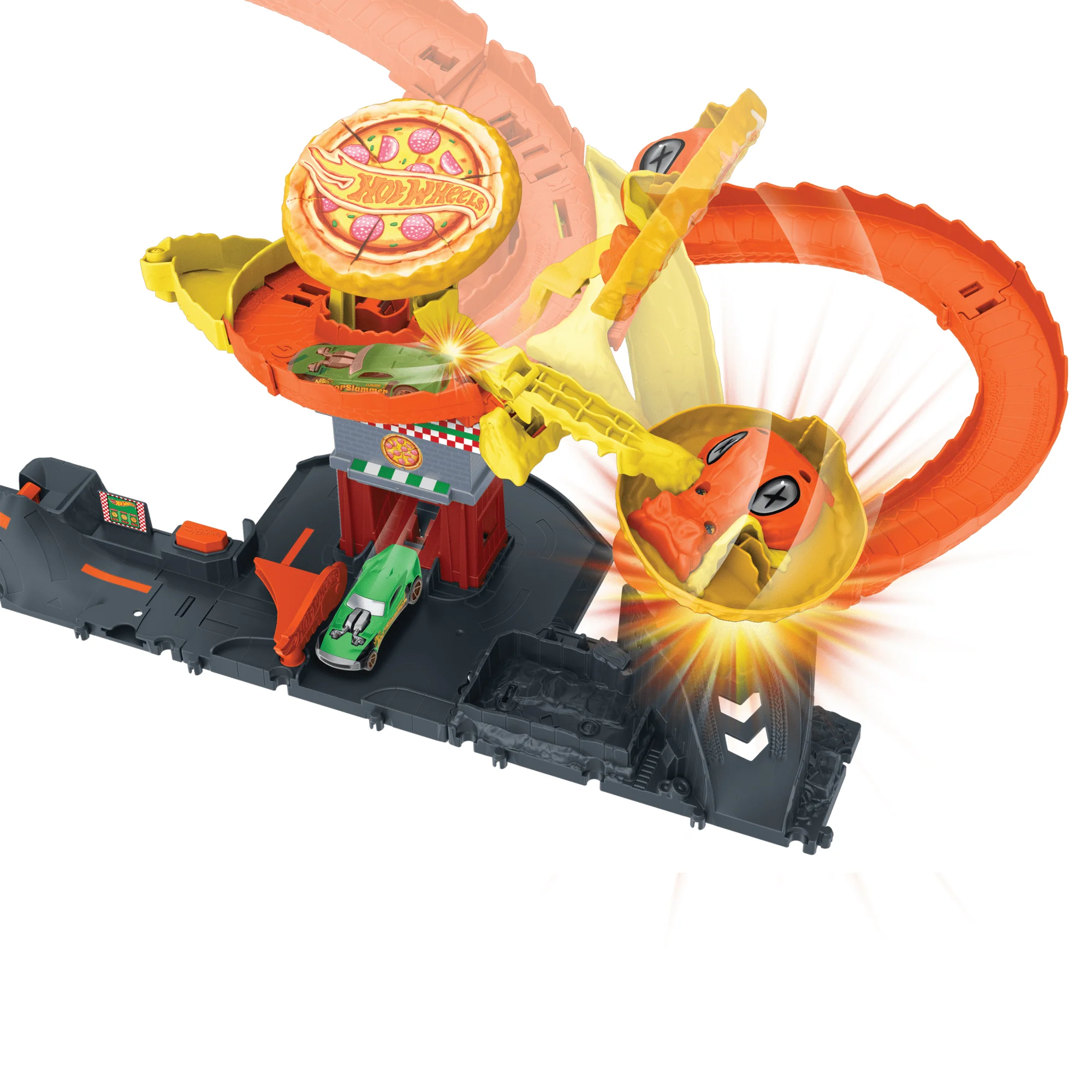Hot Wheels  Ville  Attaque à La Pizzéria du Cobra, Véhicule1:64 - Image 4