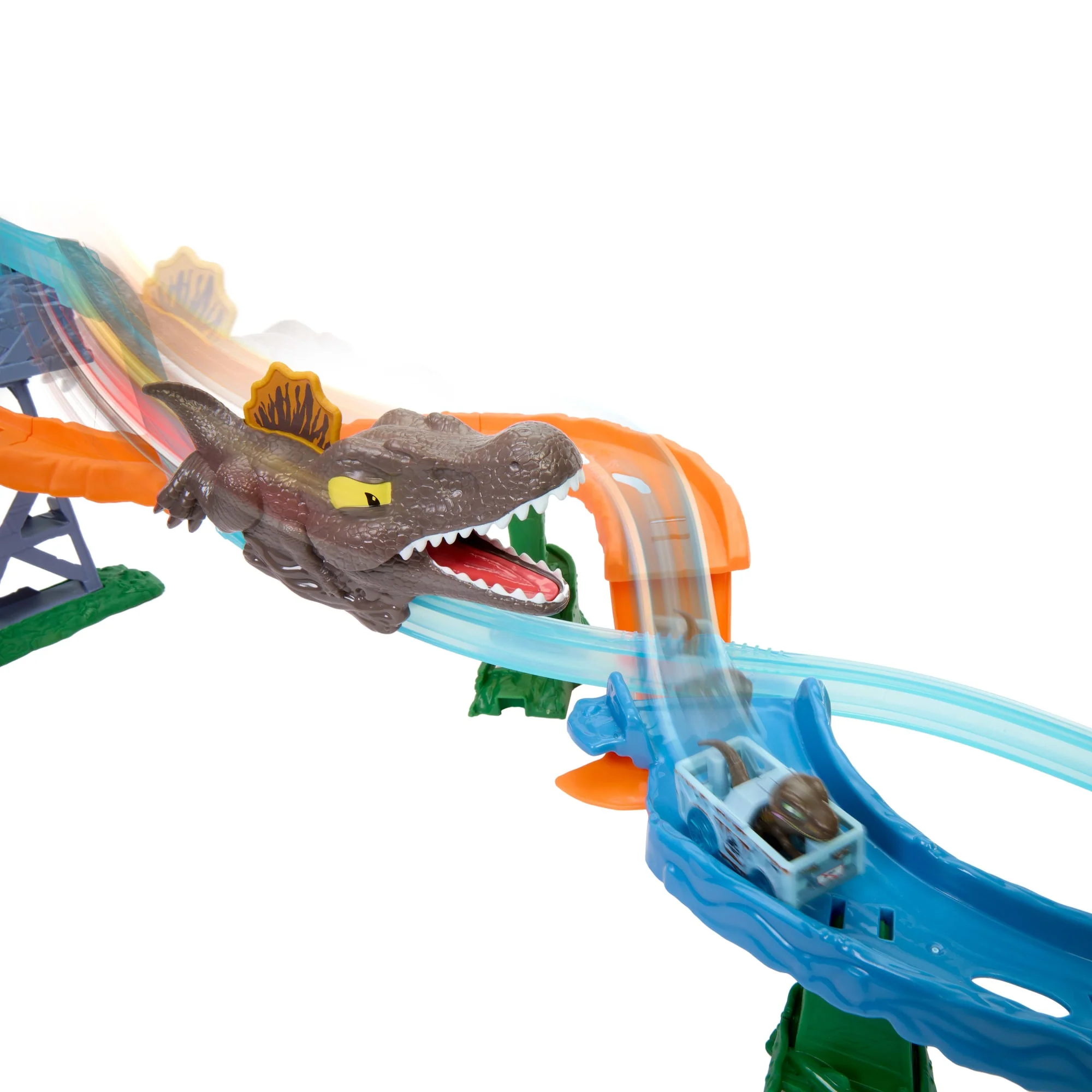 Hotwheels-Coffret Racerverse Jurassic World-Avec Dinosaure et Piste - Image 5