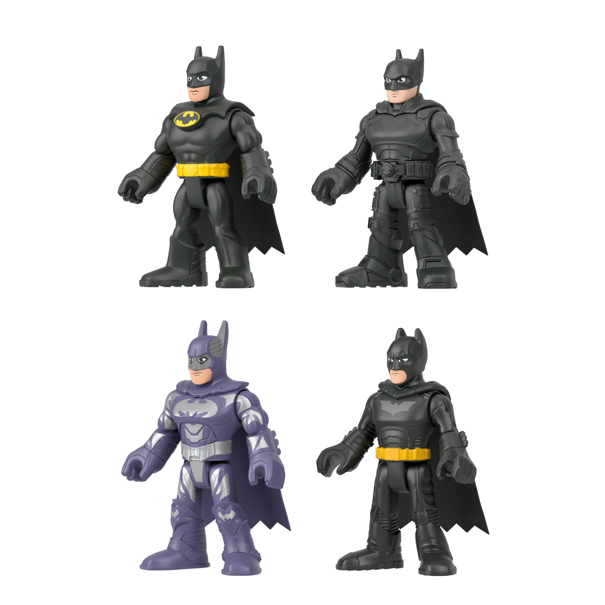 Imaginext-Dc Super Friends 85Èmeanniversaire Batman-4Figurines - Image 2