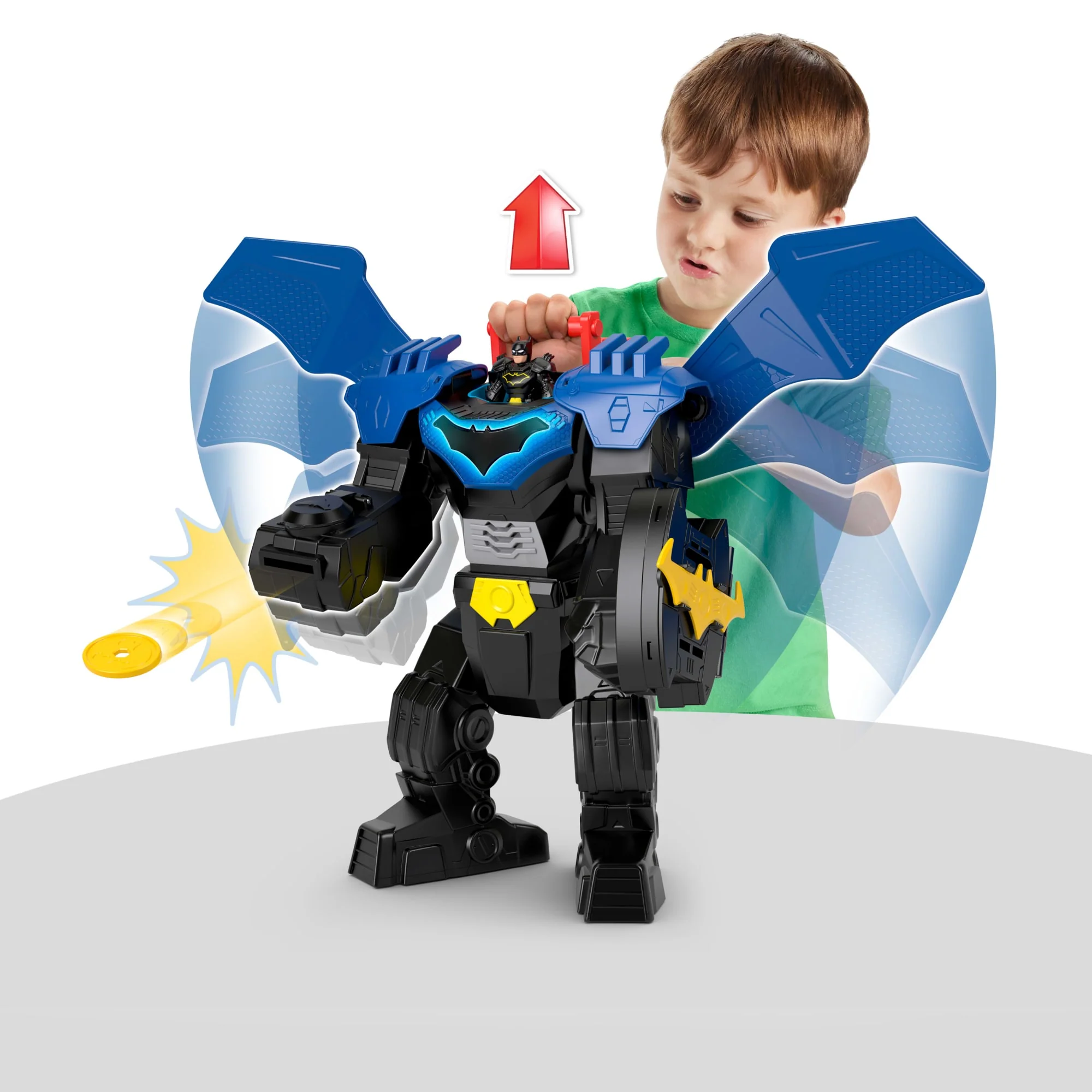 Imaginext Combinaison de Vol Batman Dc Super Friends - Image 2