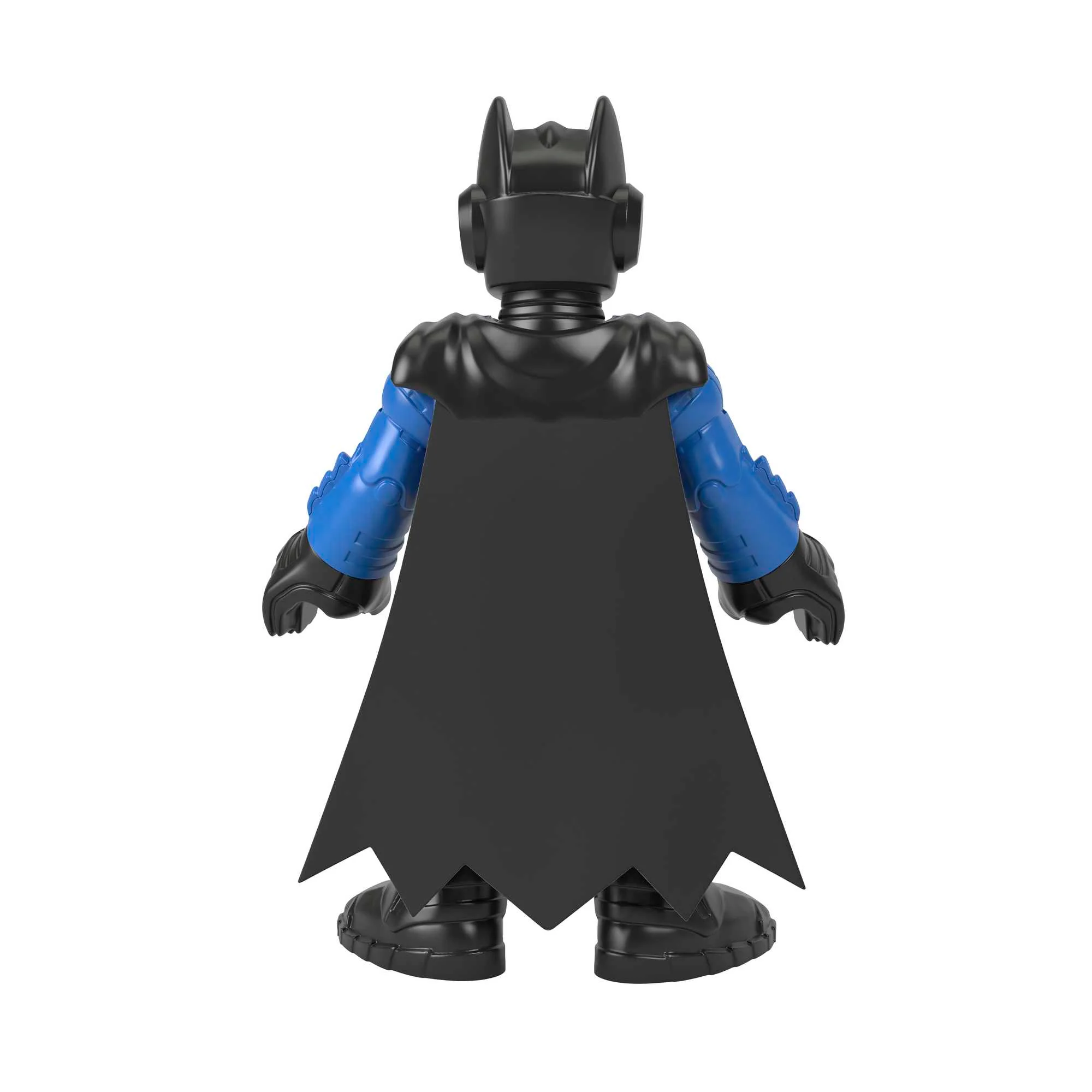 Imaginext DC Super Friends Batman Figure, 10-inch Poseable Preschool Toy, Biker Blue - Image 6