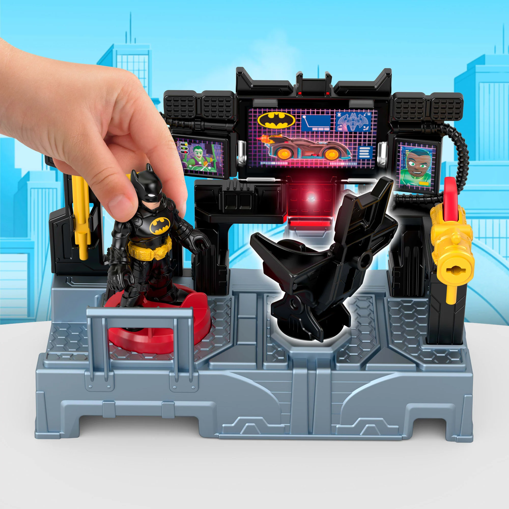 Imaginext  Dc Super Friends  Centre de Commandement Batman, Fig. - Image 2