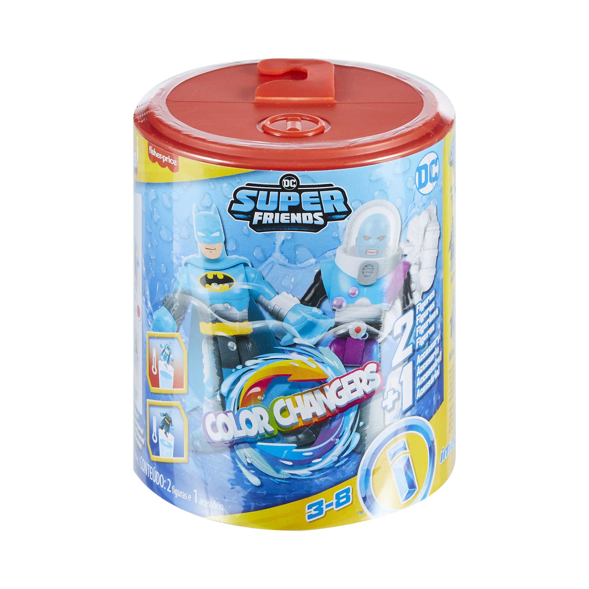 Imaginext Dc Super Friends Color Changers Batman et Mr. Freeze - Image 6