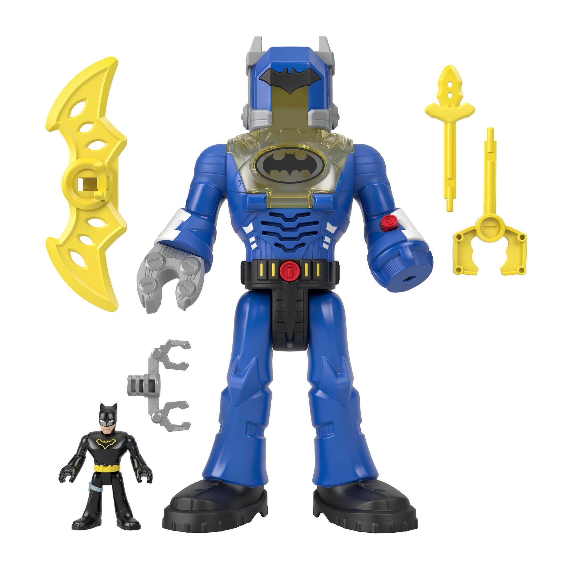 Imaginext Dc Super Friends Planeur et Exosquelette de Batman