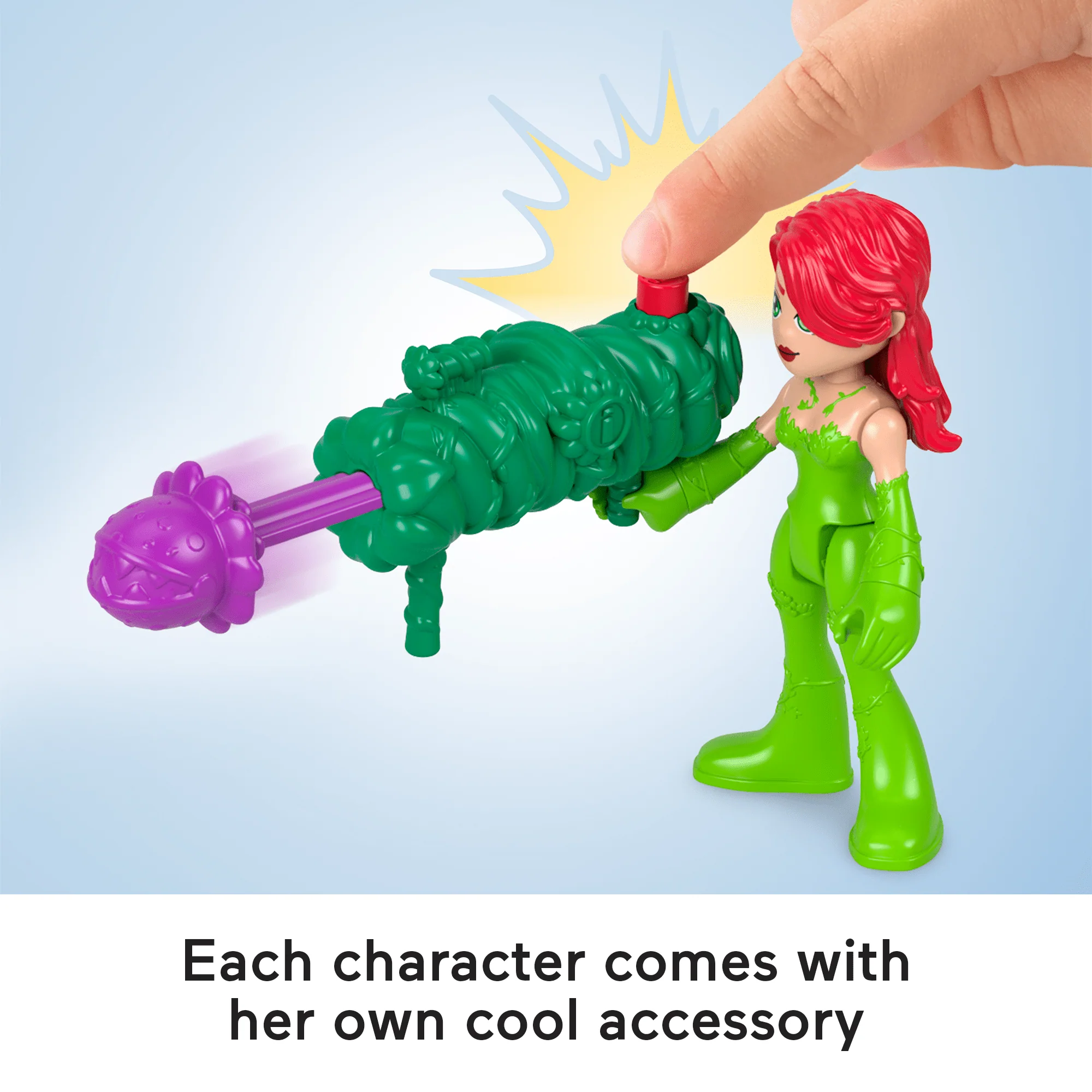 Imaginext DC Super Friends Rivals Pack 8-Piece Figures & Accessories Set, Preschool Toys - Image 3