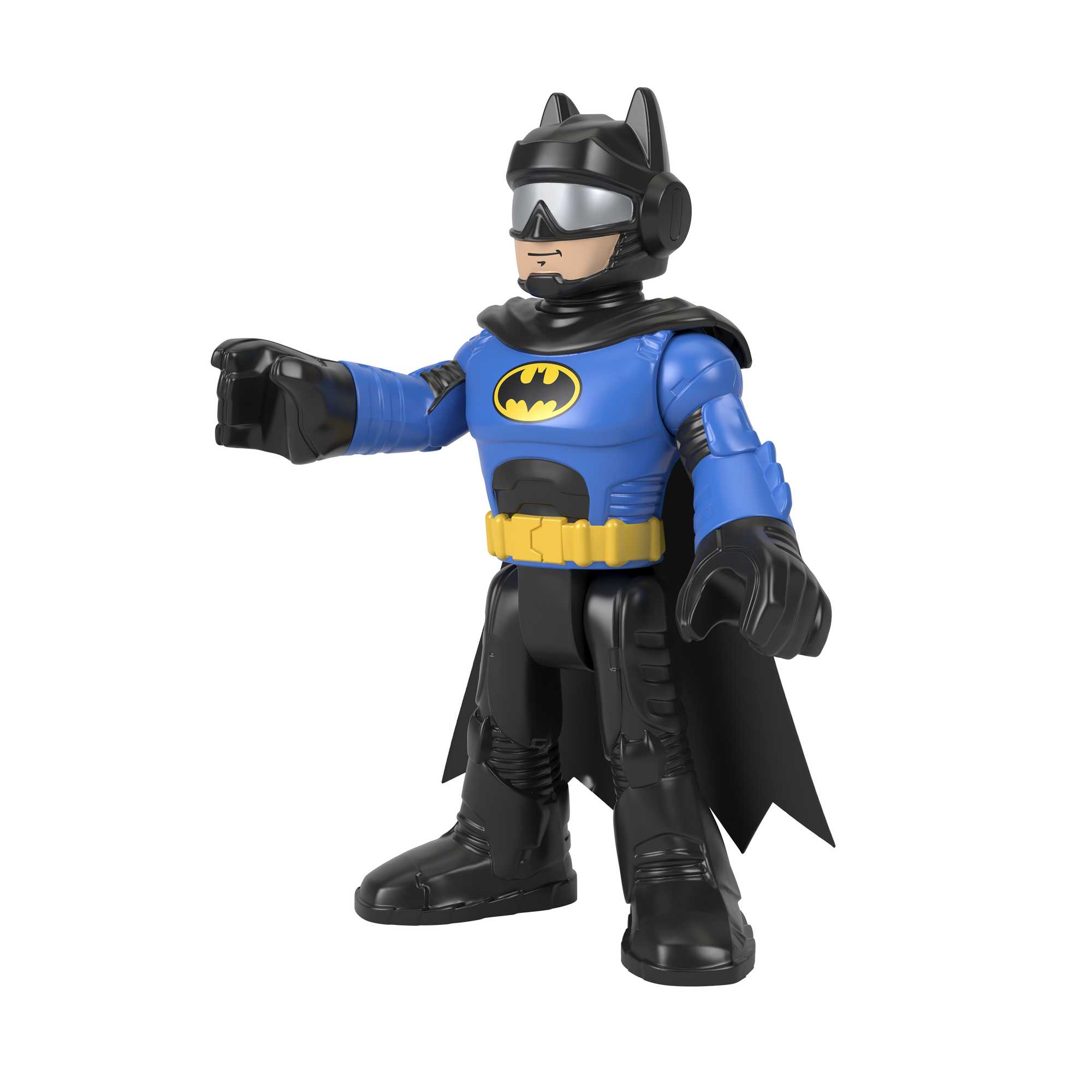 Imaginext-Dc Super Friends-Batmanxl Motard Bleu-Figurine 25Cm - Image 3
