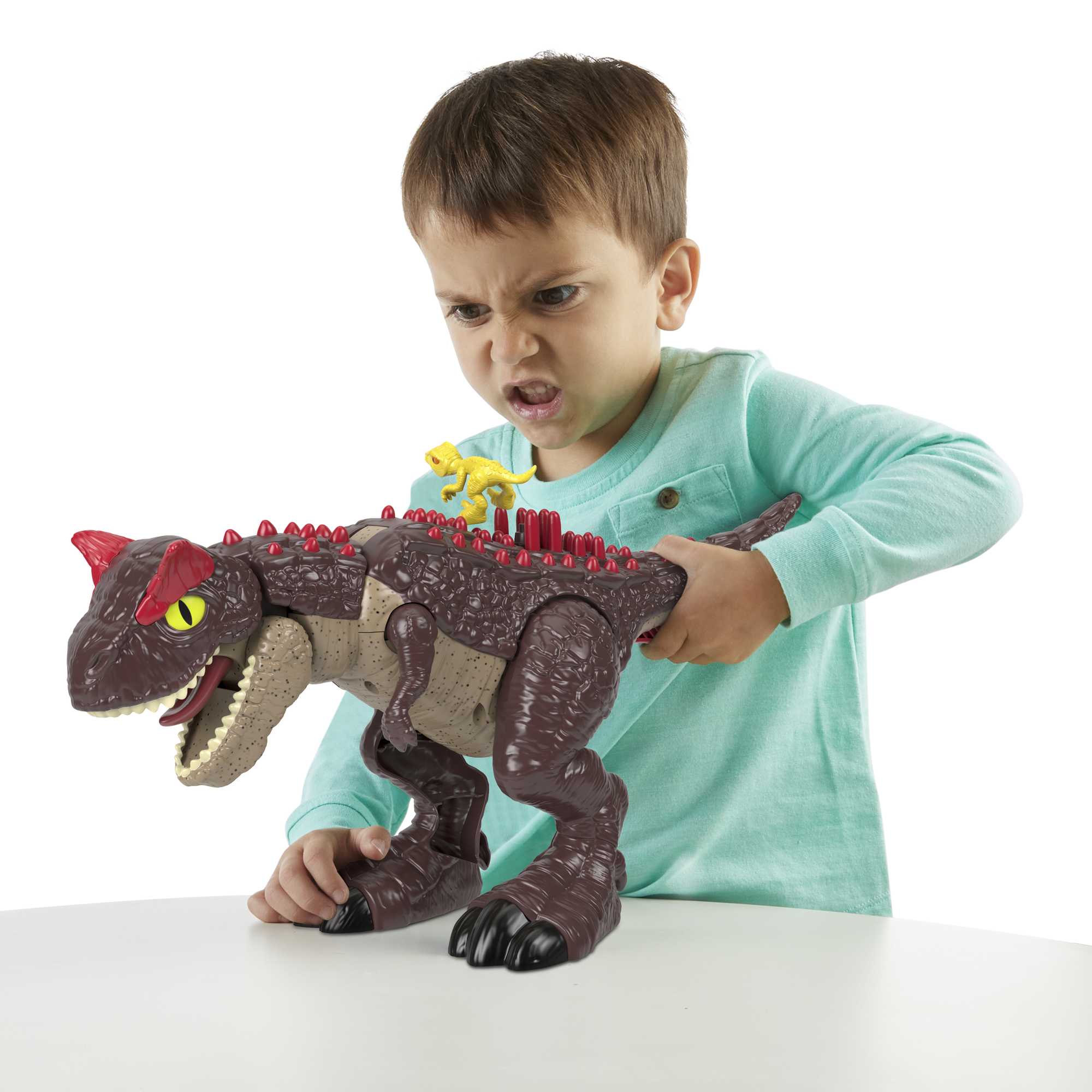 Imaginext Jurassic World Coup D’Épines Carnotaure, 2 Élém. - Image 2