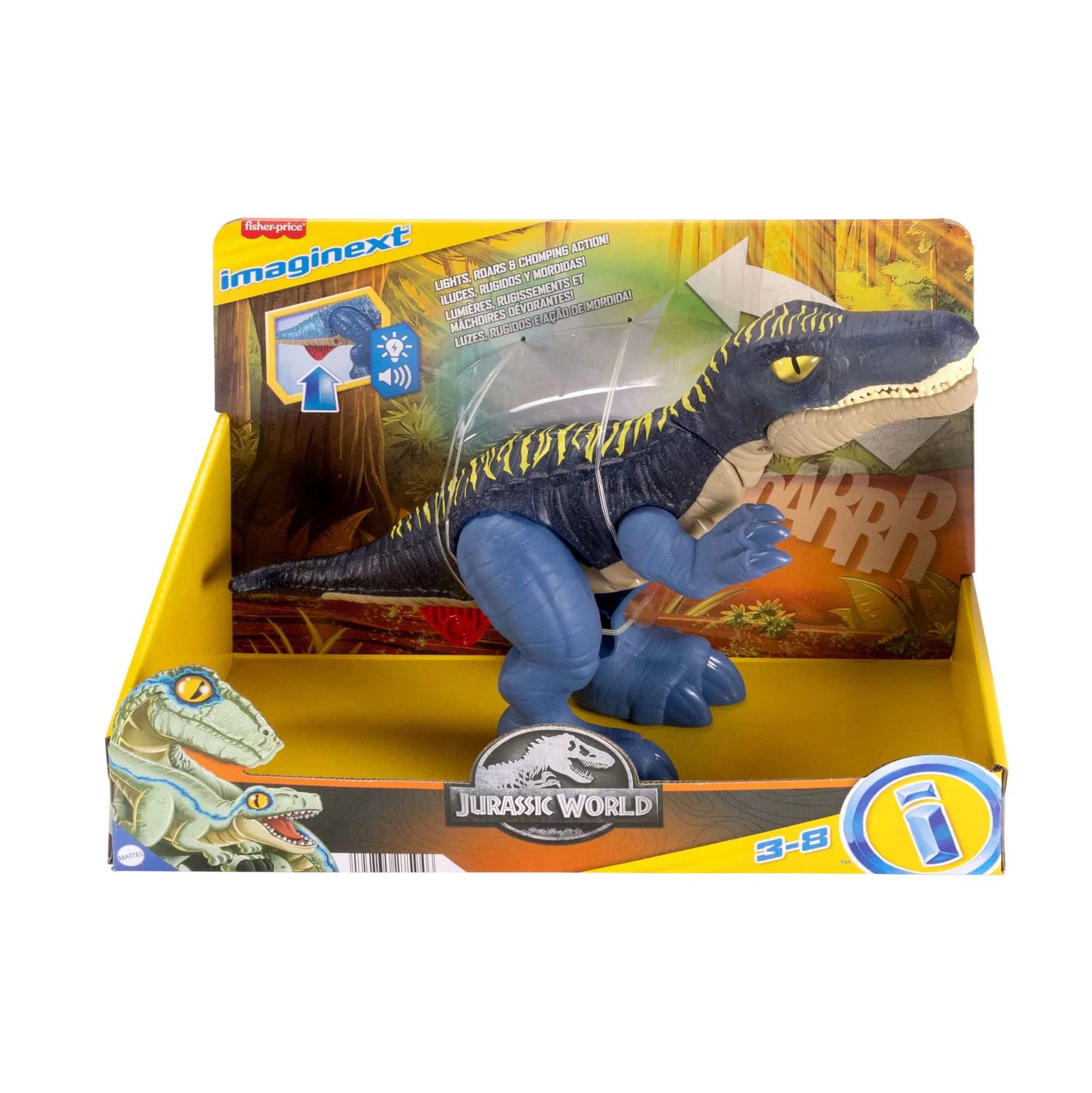Imaginext Jurassic World Dinossauro de Brinquedo Barynoyx - Image 6