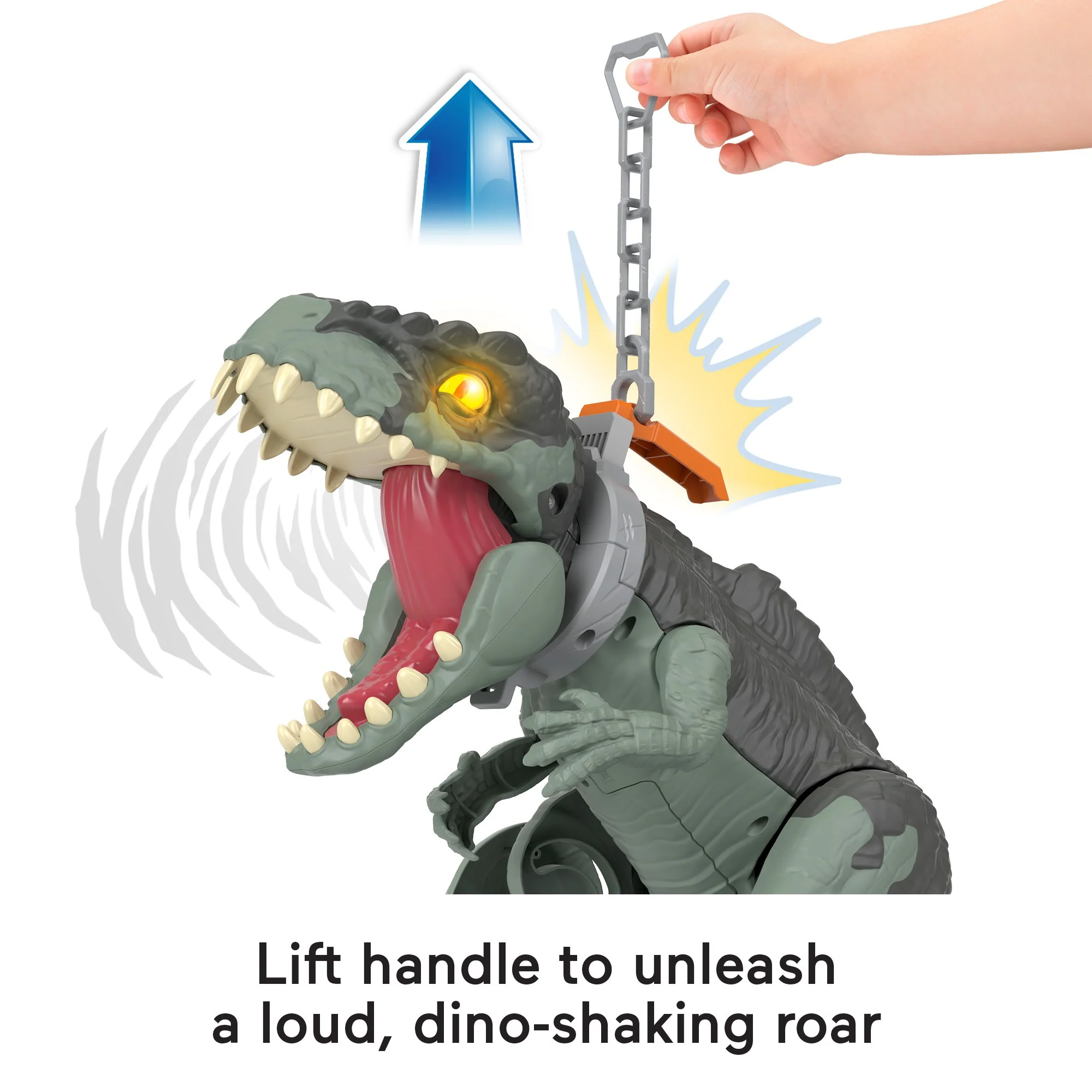 Imaginext  Jurassic World MEGA Stomp & Rumble Giga Dino - Image 4