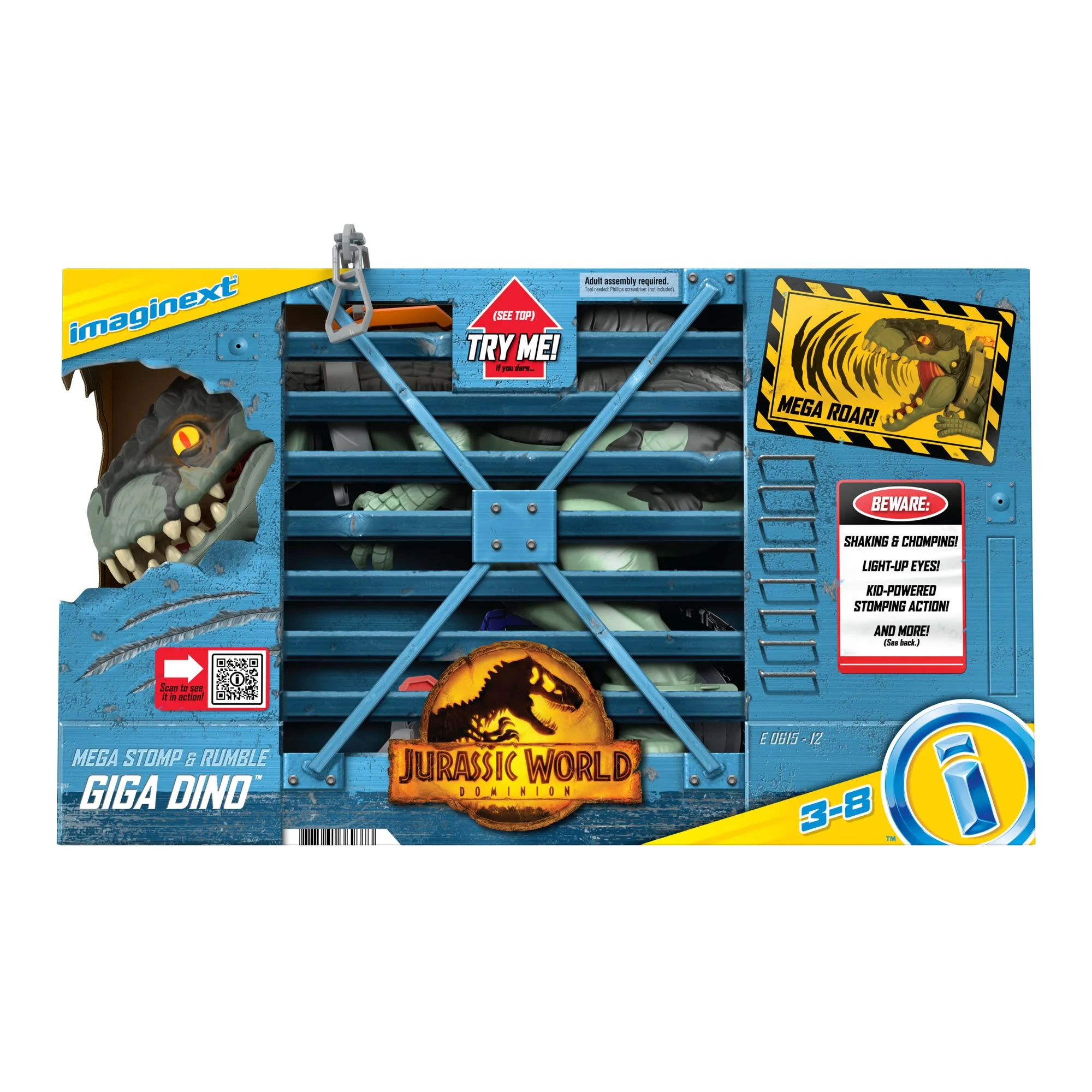 Imaginext  Jurassic World MEGA Stomp & Rumble Giga Dino - Image 5