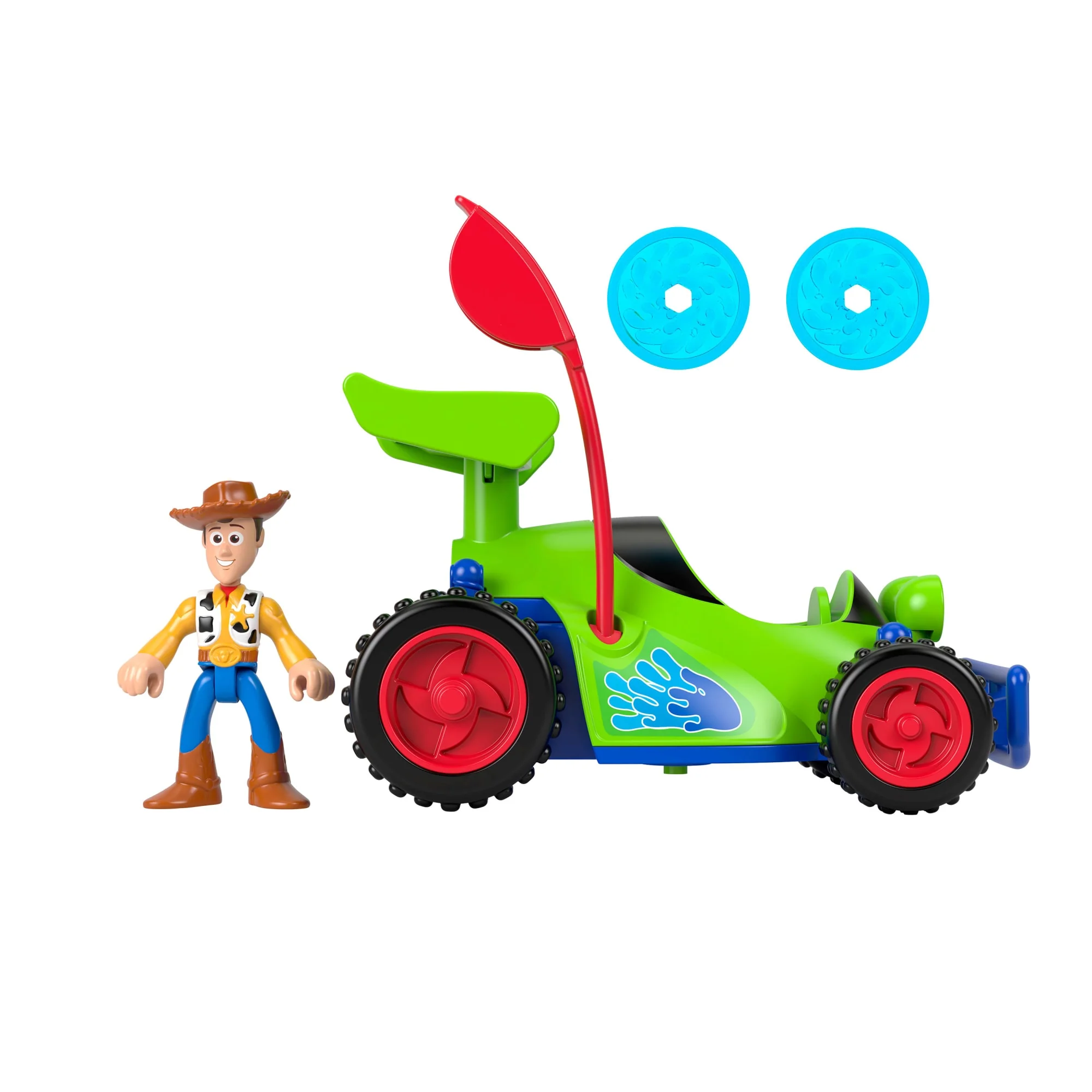 Imaginext Project Target Figura de Ação Imaginext Toy Story Pack com Woody e R.C.