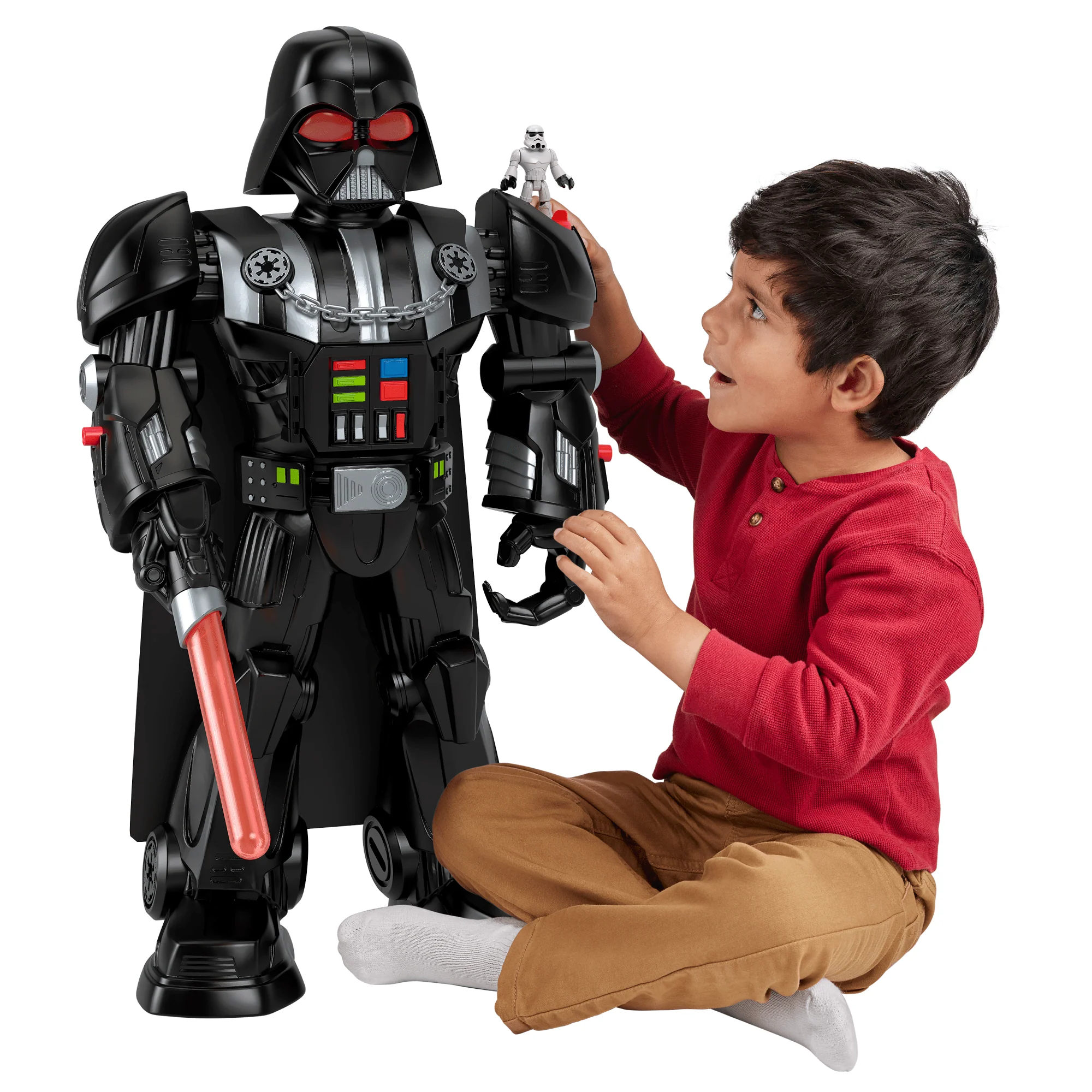 Imaginext Star Wars Figura de Acción Darth Vader Bot