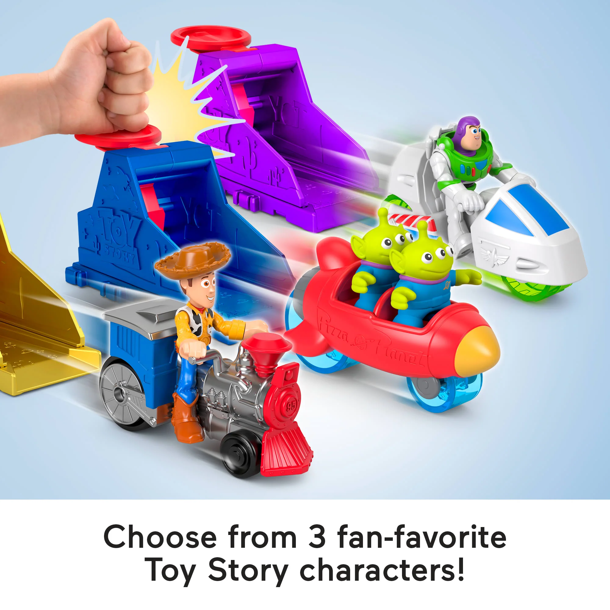 Imaginext Launcher Set With Alien Figures, Inspired By Disney And Pixar Toy Story - Image 4