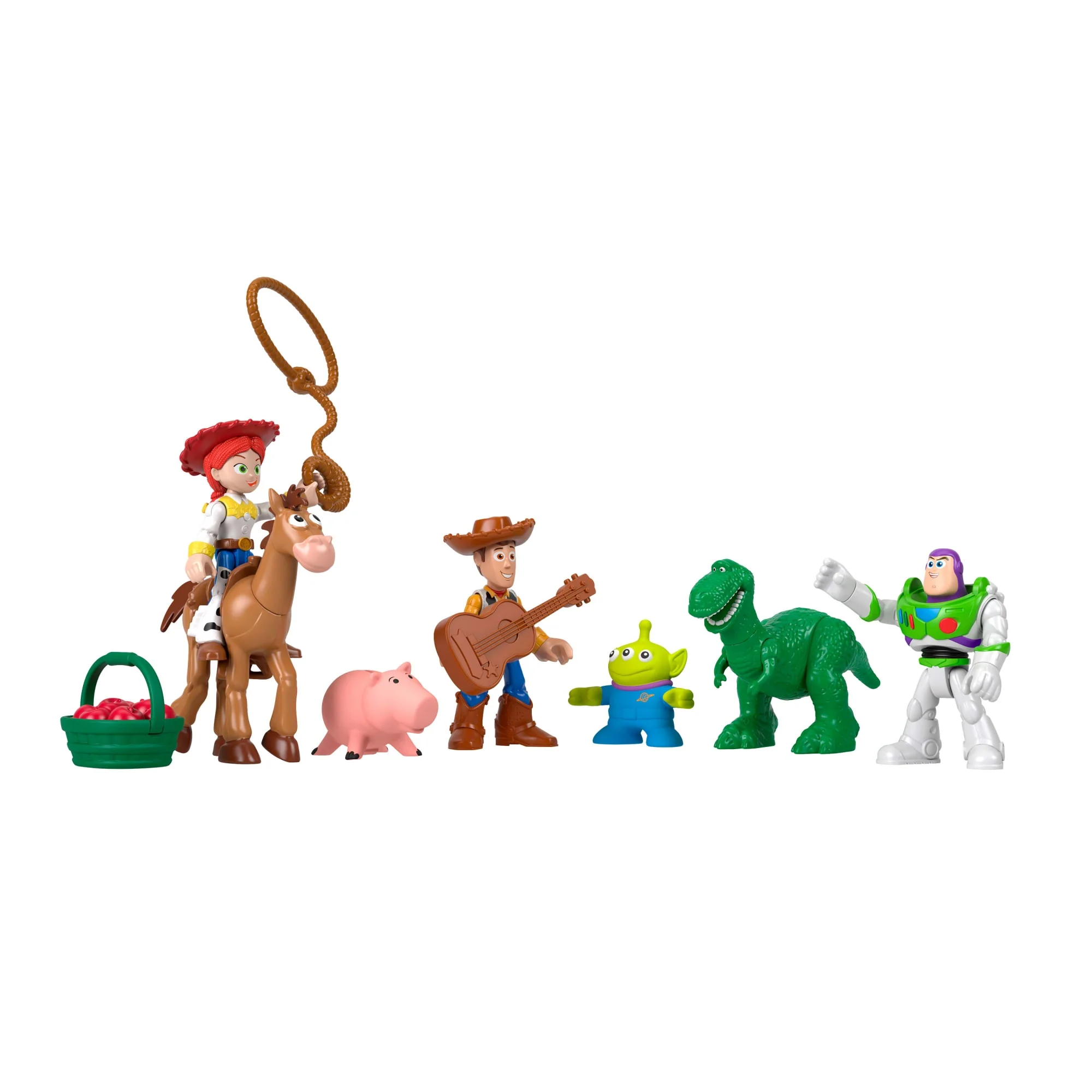 Imaginext Disney And Pixar Toy Story Andy's Room Pack, Set With 7 Action Figures & 3 Accessories